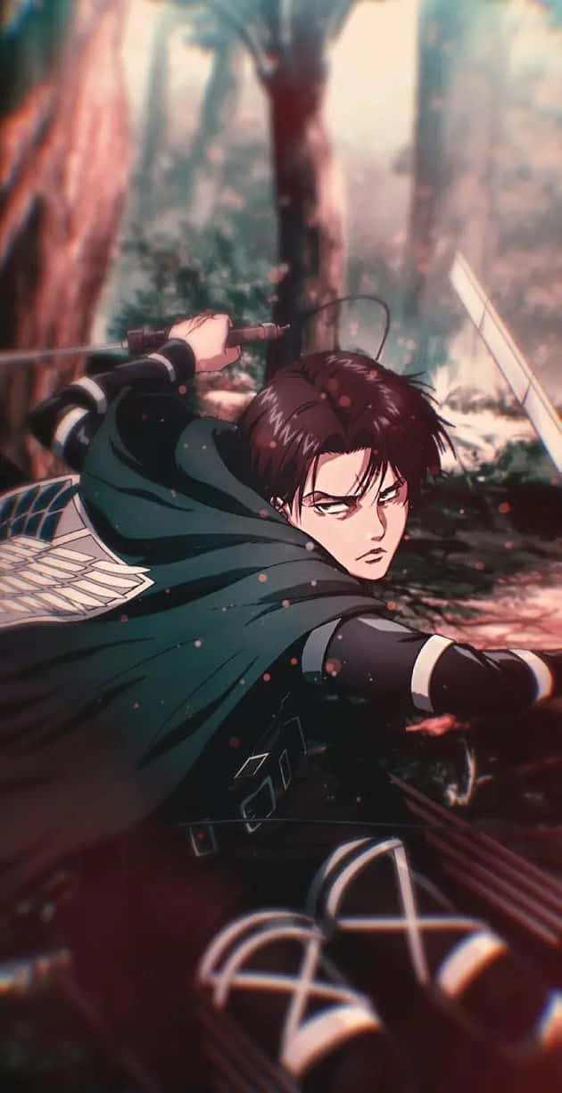 A O T Forest Battle Leap Background
