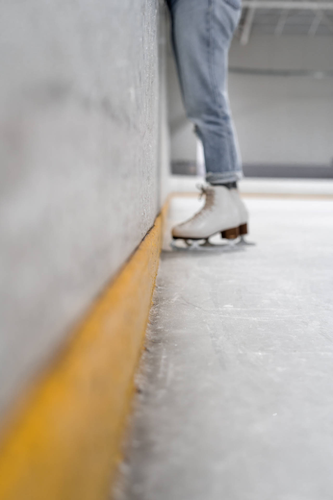 A Pair Of Icy Magic - Ice Skating Shoes Background