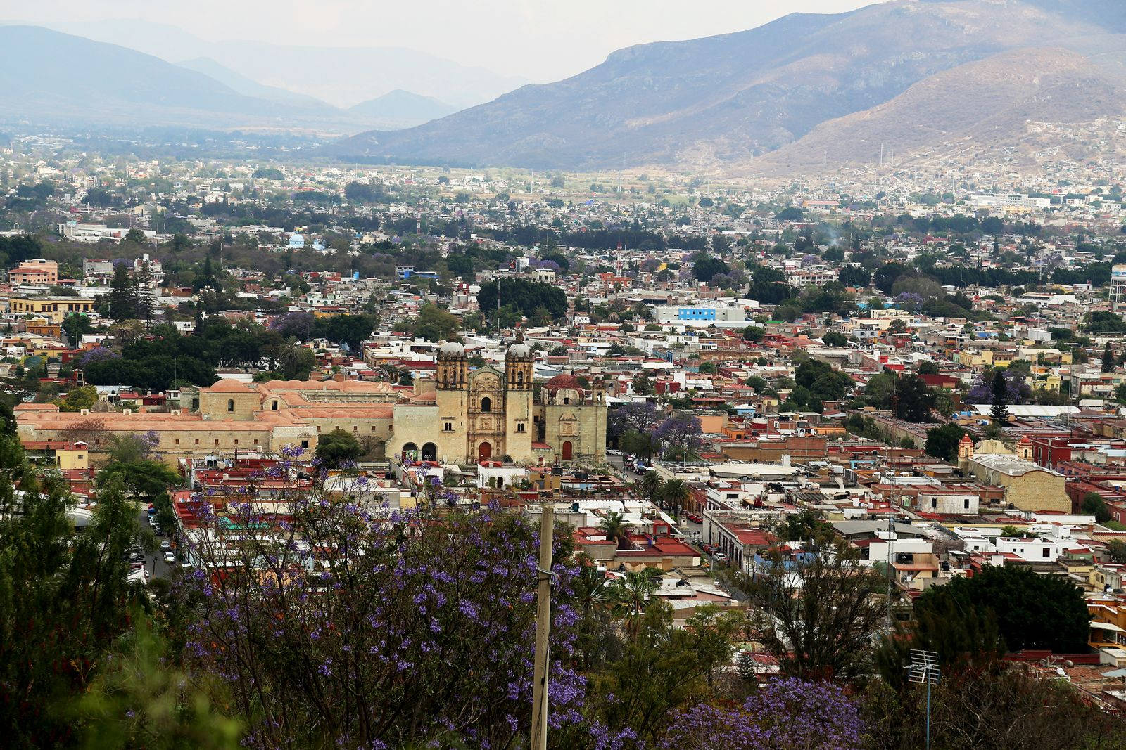 A Panoramic View Of Oaxaca