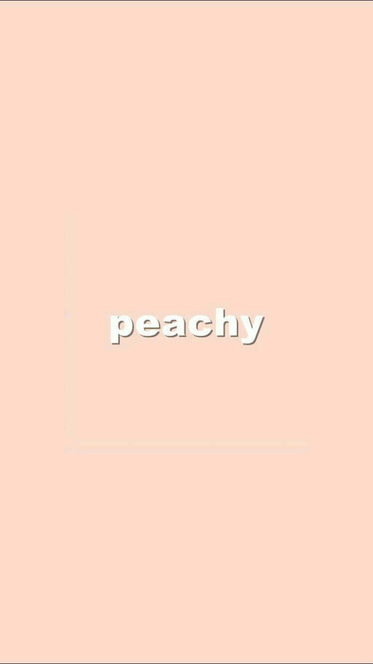 A Pastel Peach Oasis - Relax And Rejuvenate Background