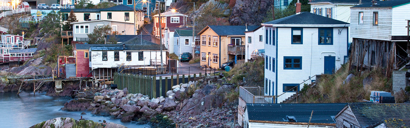 A Peaceful Town In Newfoundland