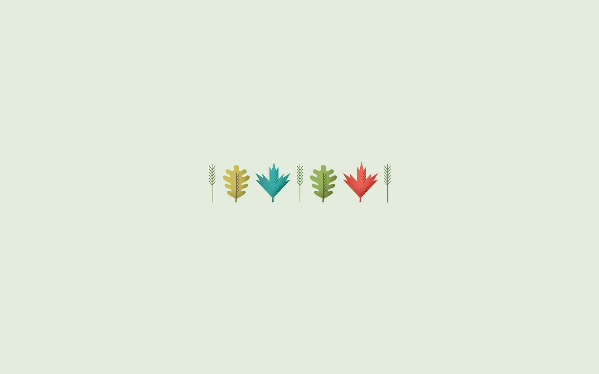 A Peaceful View Of Nature In Autumn With A Minimalistic Atmosphere. Background