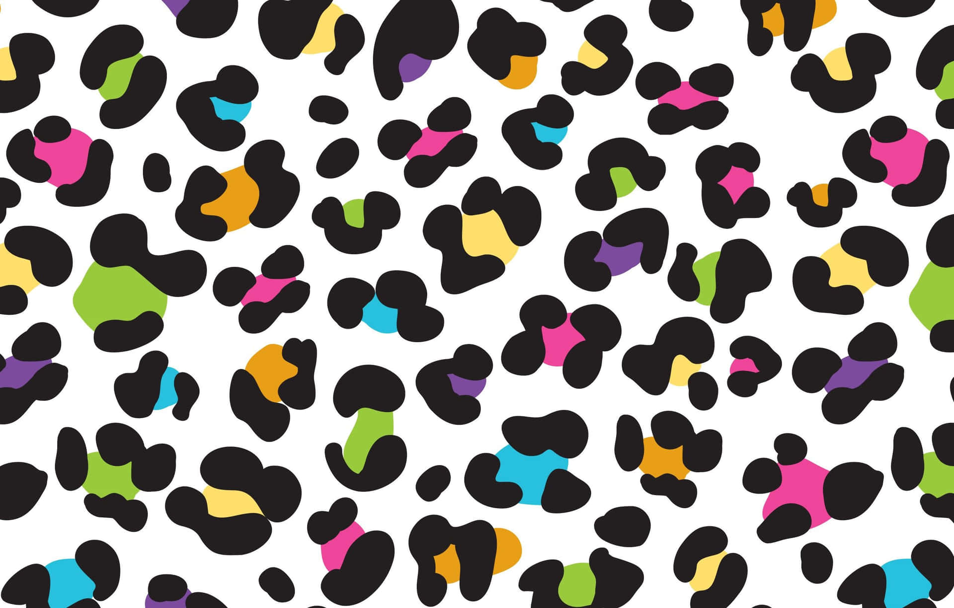 A Perfect Balance Of Black And Golden - Leopard Pattern Background