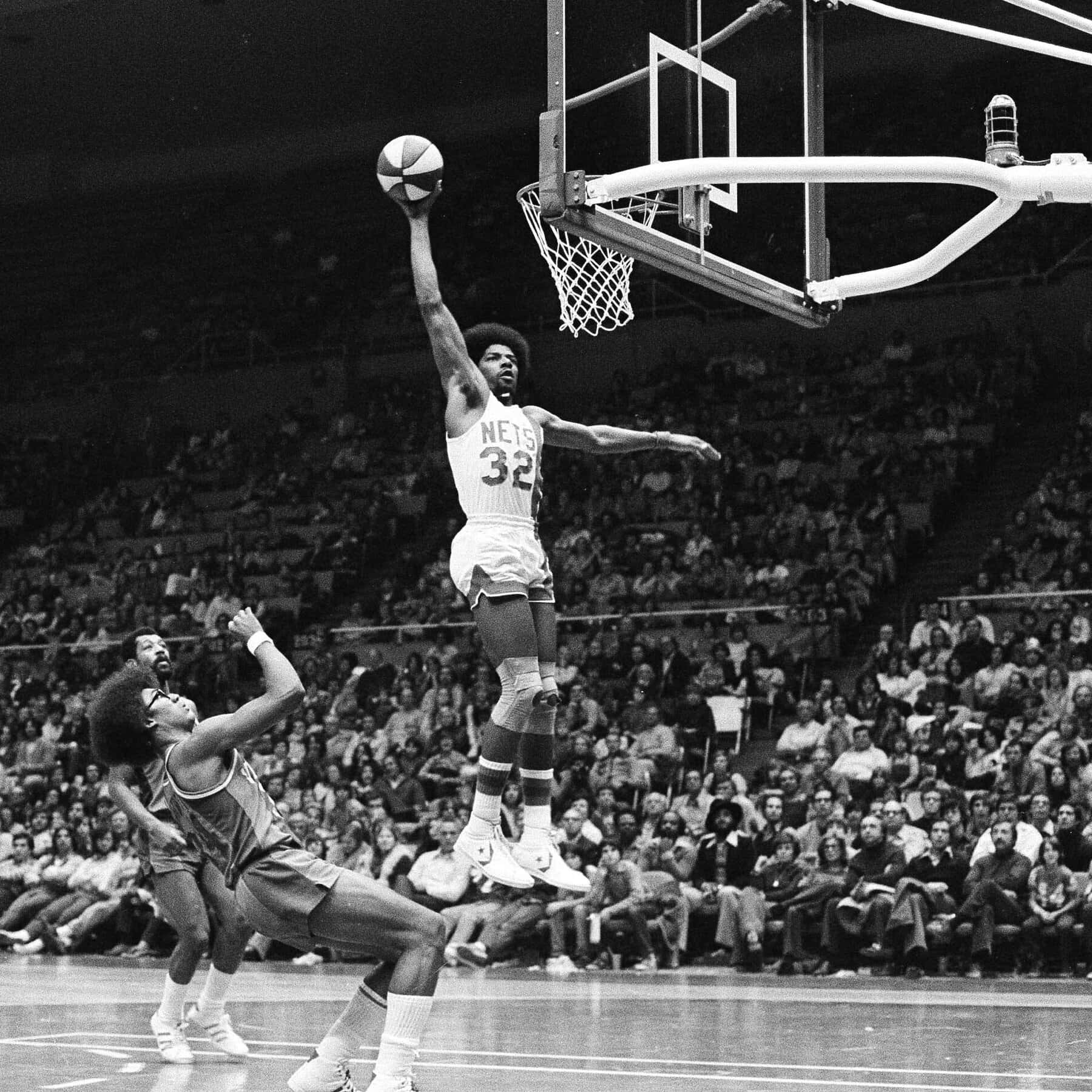A Perfect Slam Dunk By Julius Erving