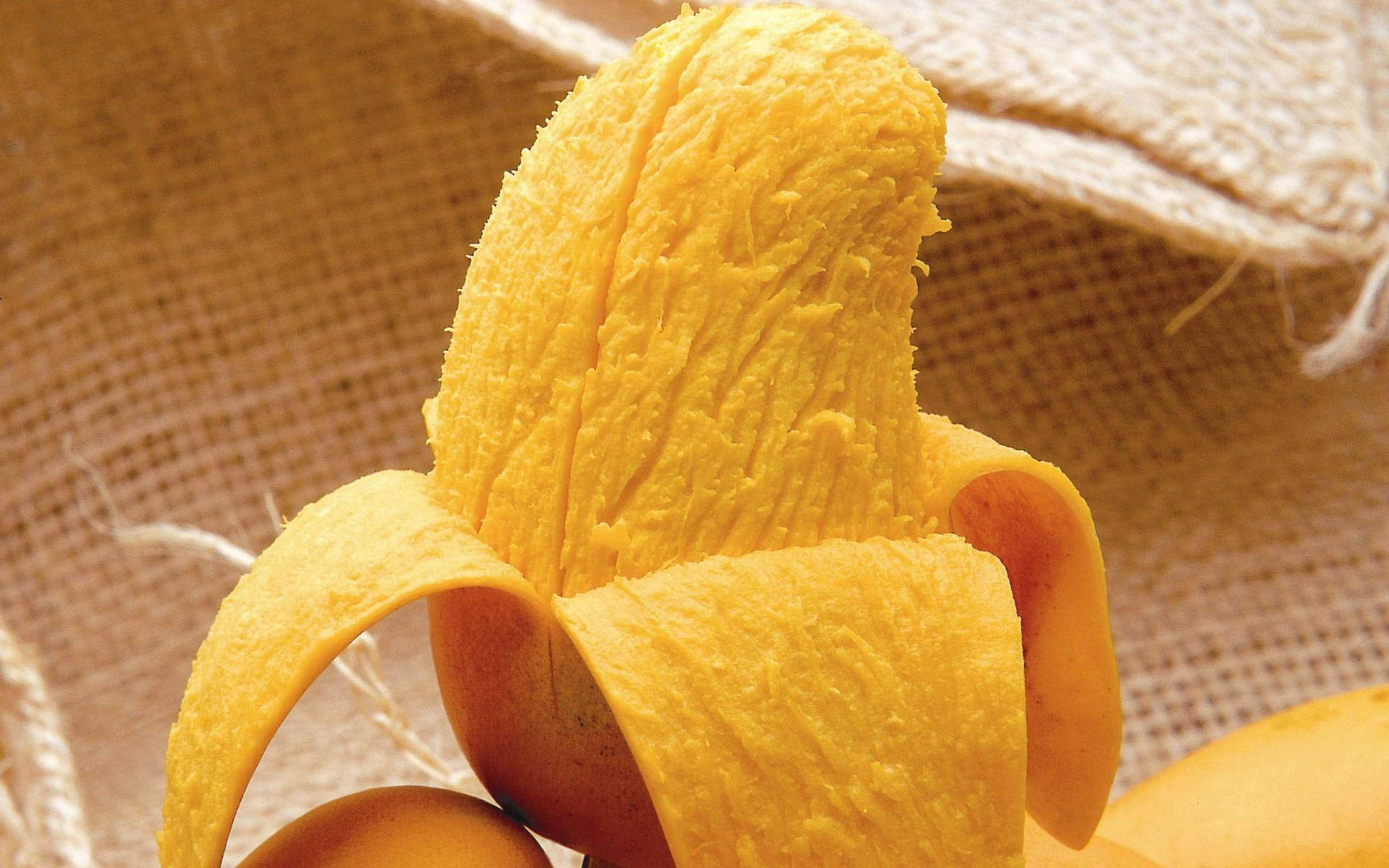 A Perfectly Ripe, Delicious Mango Background