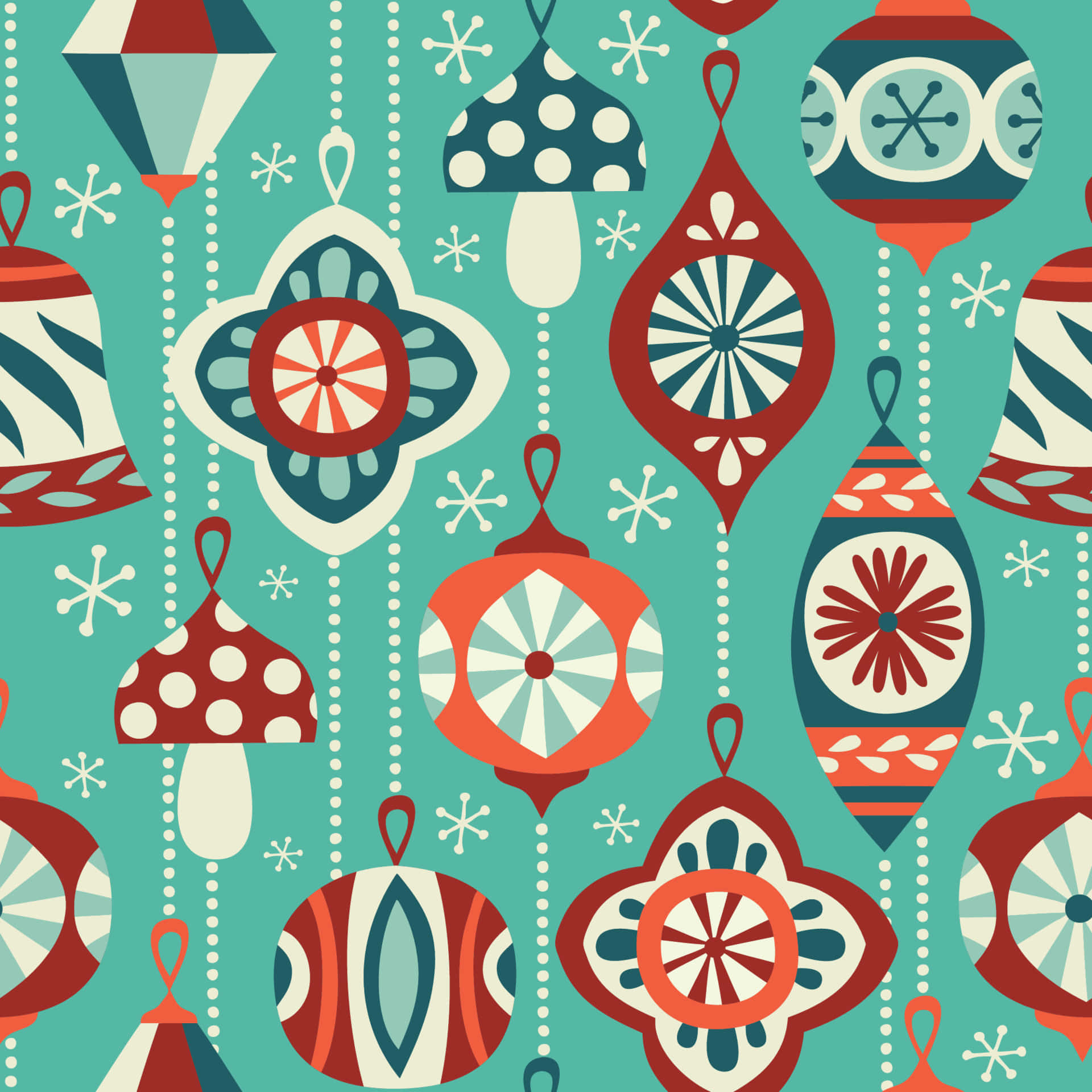 A Perfectly Vintage Christmas Background