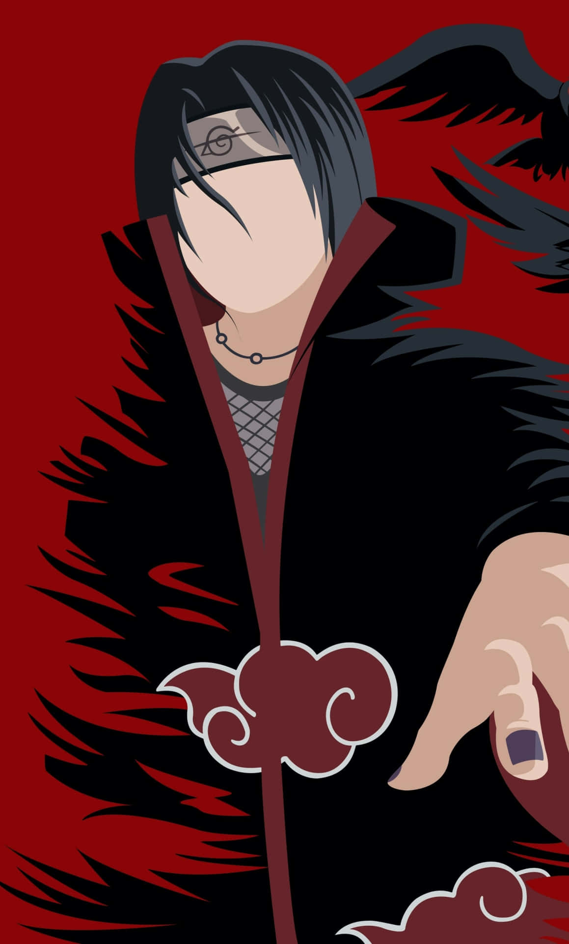 A Person With A Black Hood And A Black Cloak Background