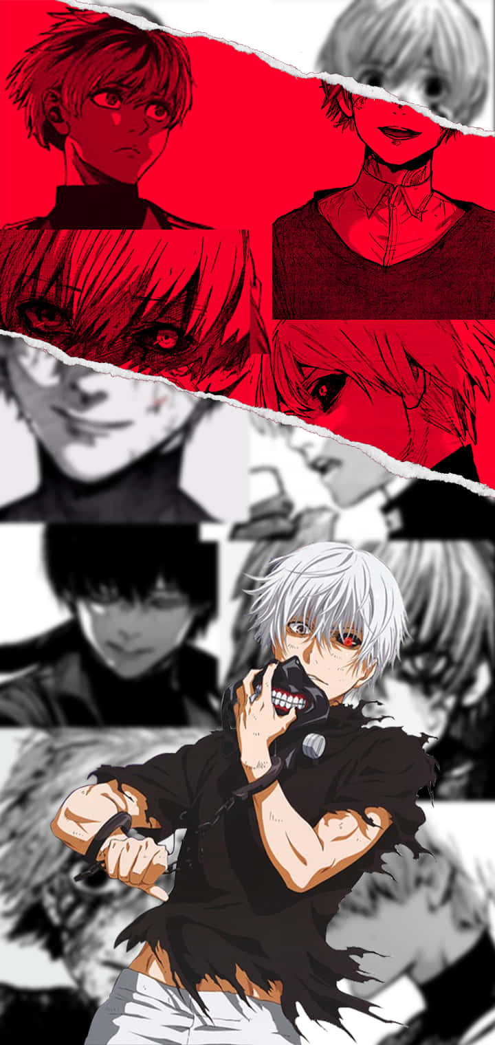 A Personalized, Stylish Kaneki Phone Background