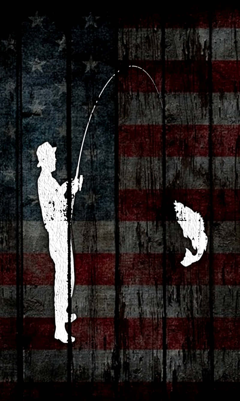 A Phone Made For Outdoor Fishing Background