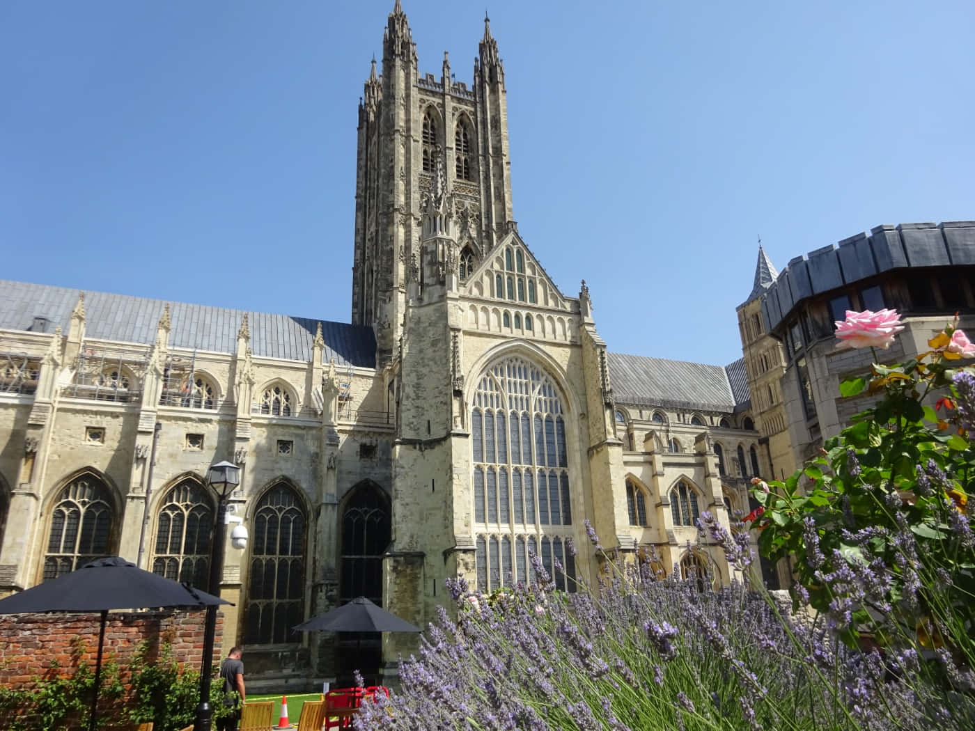 A Photo At The Back Of Canterbury Cathedral