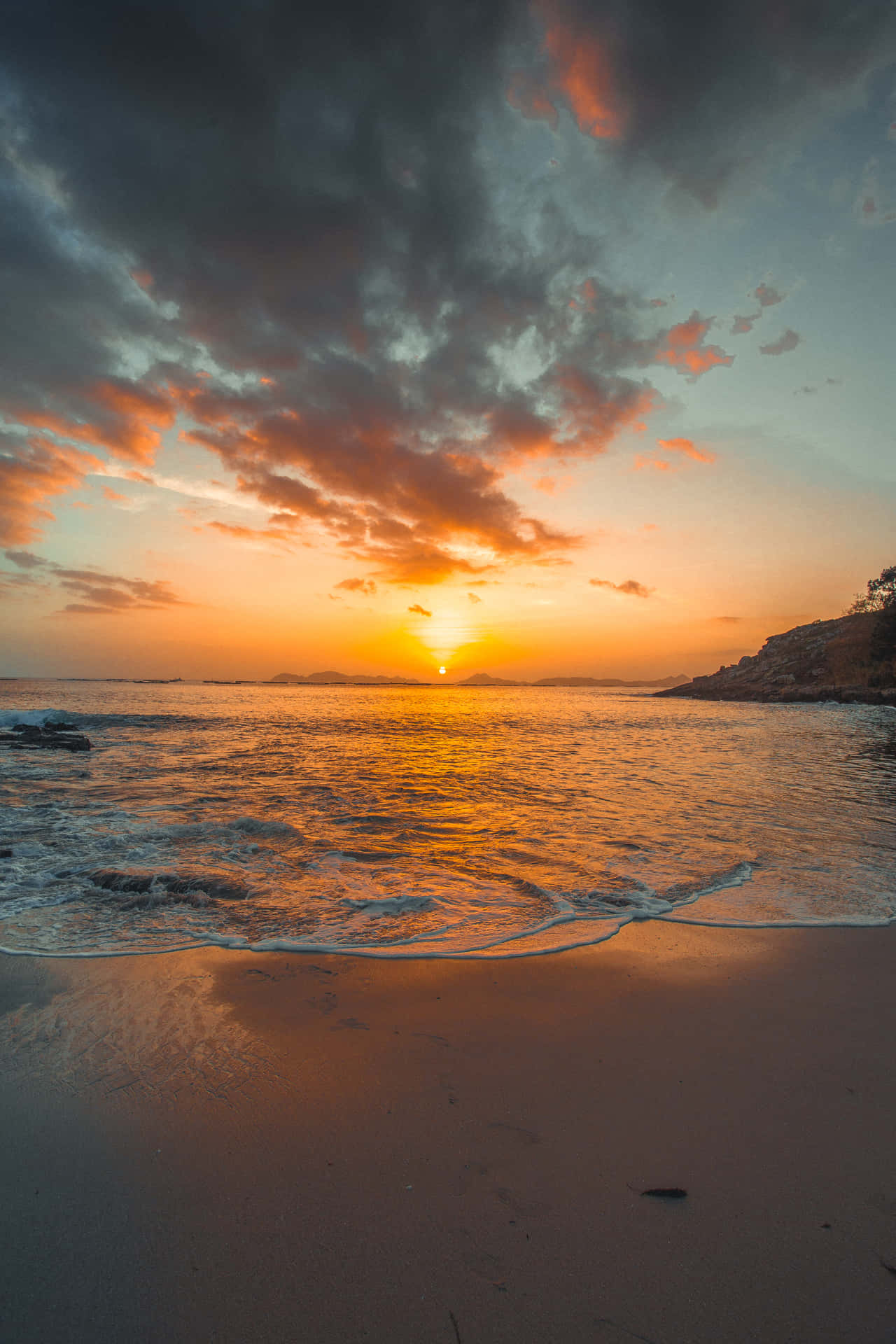 A Picture-perfect Beach Sunset