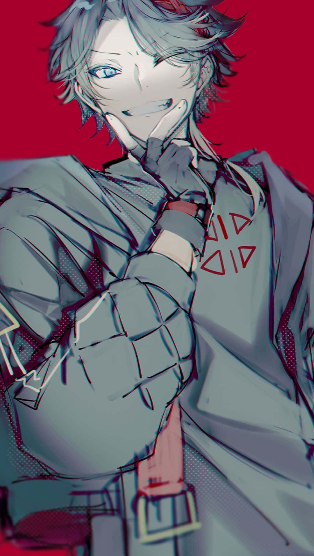 A Picture-perfect Moment Of Adorable Anime Boys Background