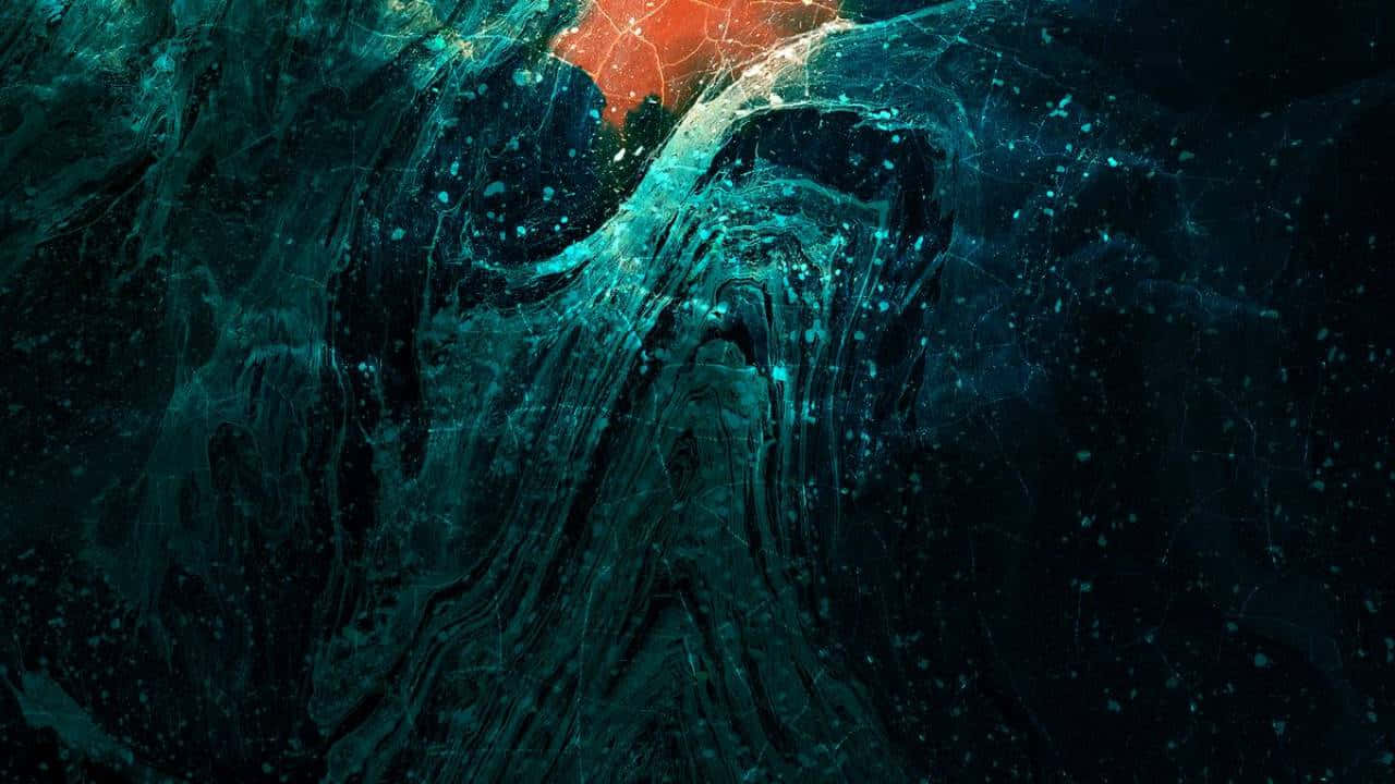 A Picturesque Autumn Landscape Scene Background