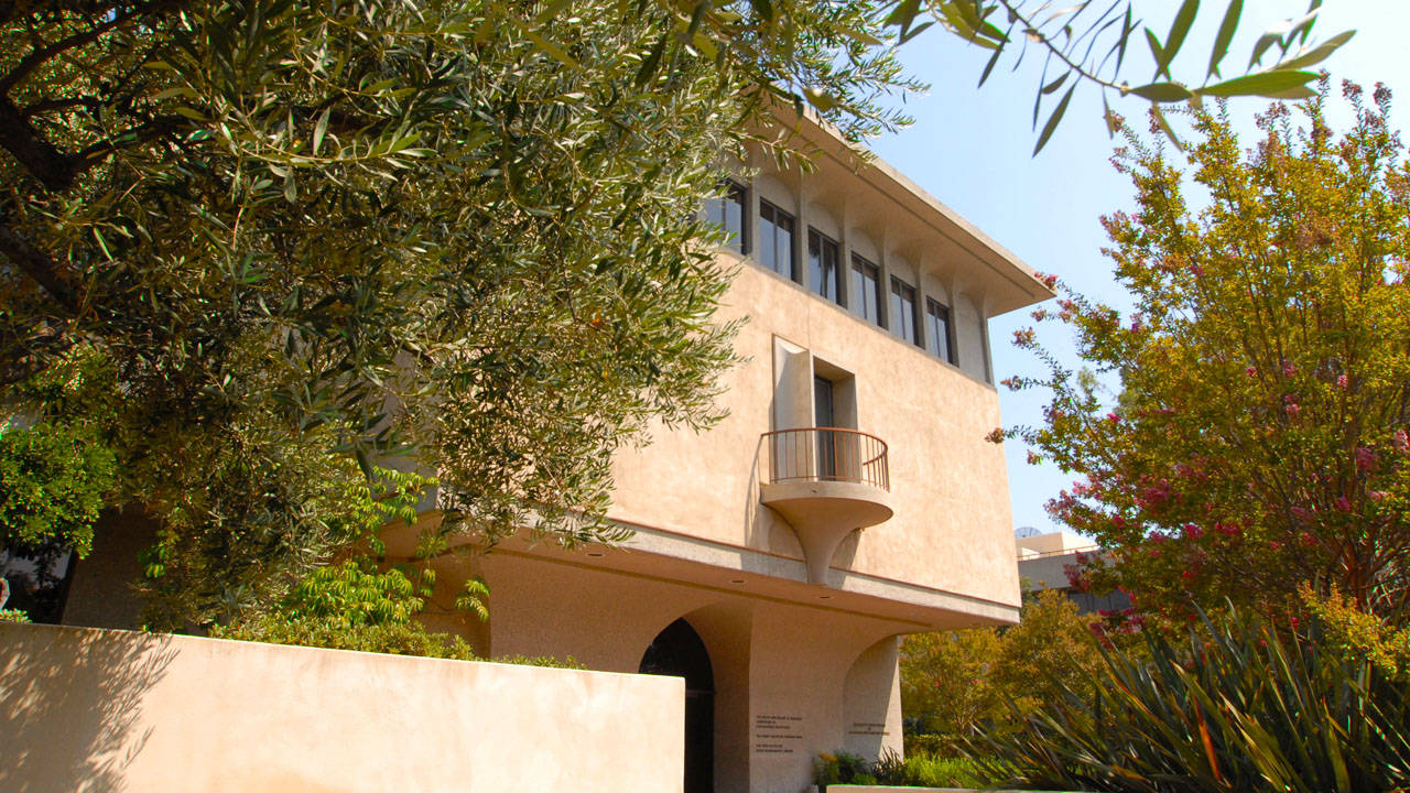 A Picturesque View Of The Caltech Seismological Laboratory