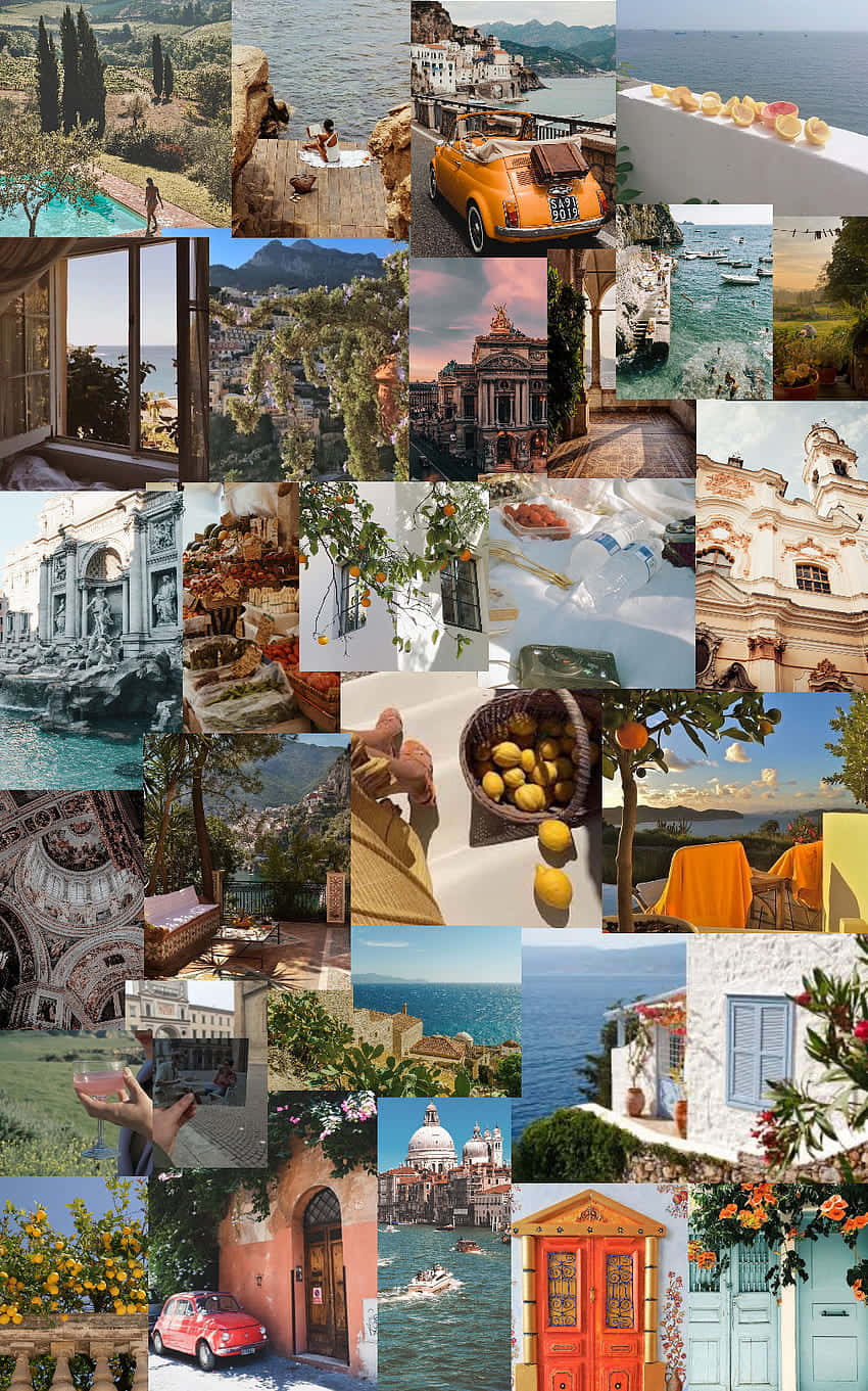 A Picturesque View Of The Italian Countryside