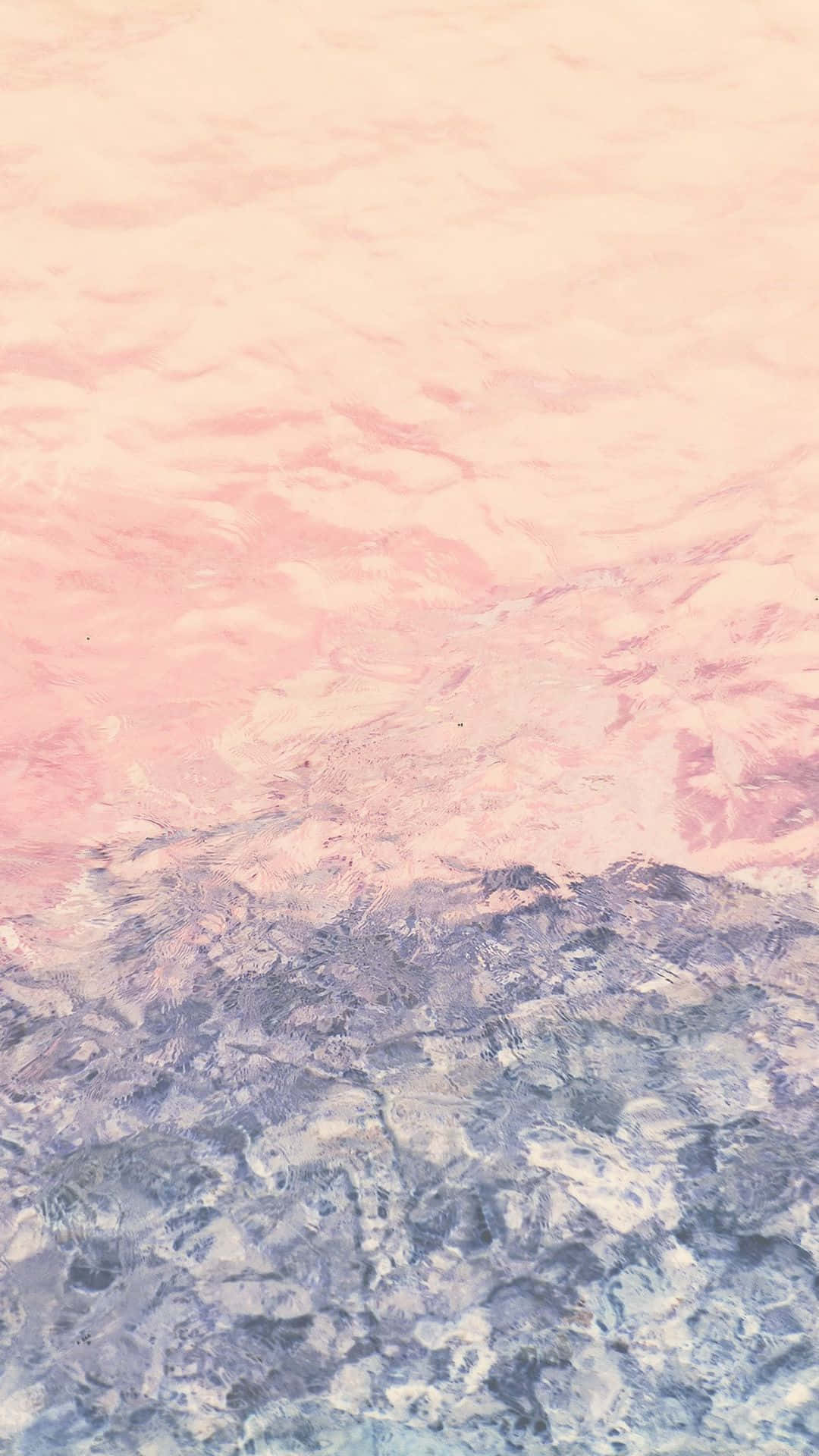 A Pink And Blue Watercolor Background With Water Background