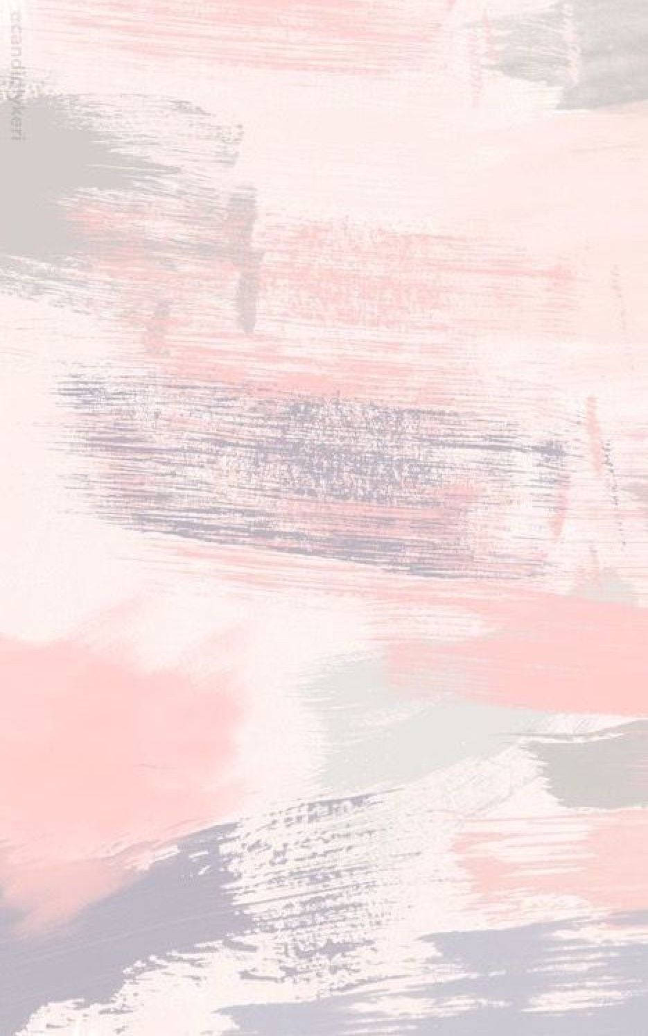 A Pink And Grey Abstract Paint Brush Pattern Background