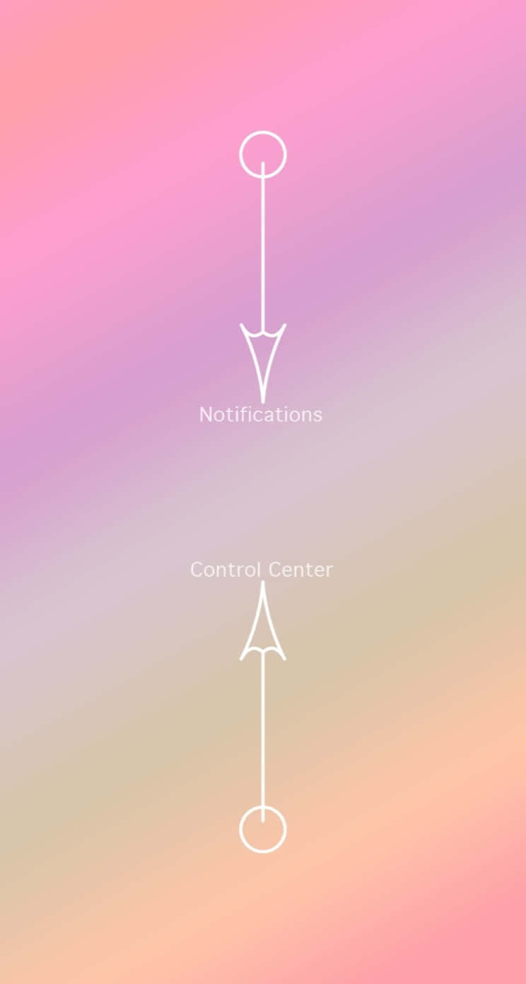 A Pink And Purple Background With Arrows On It Background