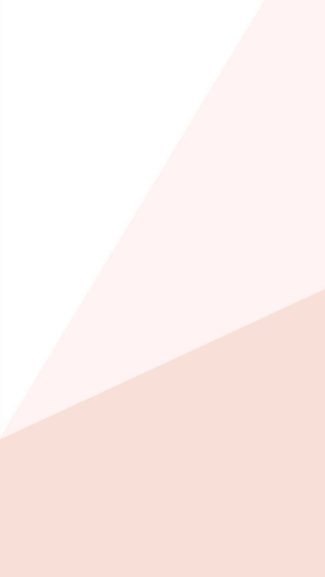 A Pink And White Background With A Triangle Background