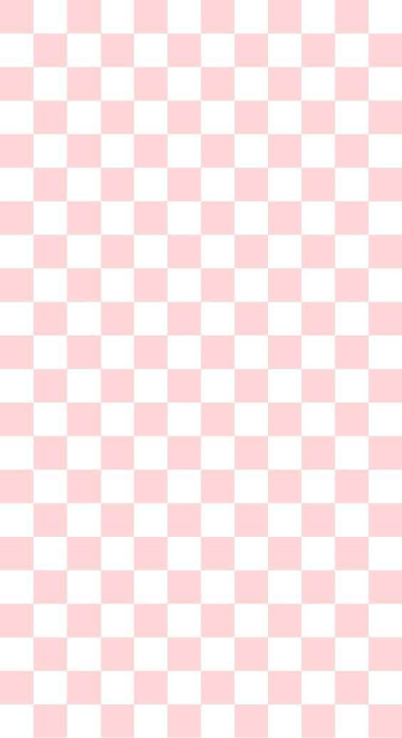 A Pink And White Checkered Background