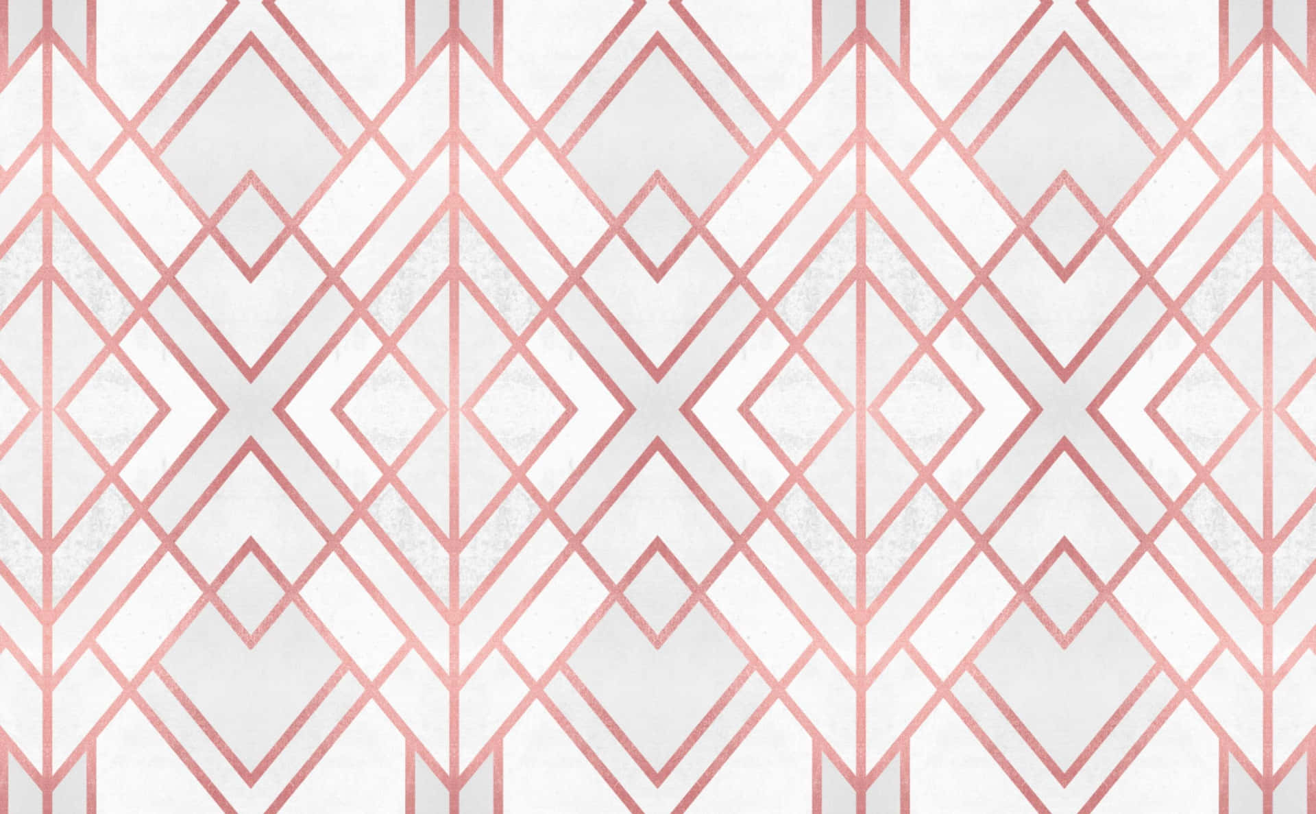 A Pink And White Geometric Pattern