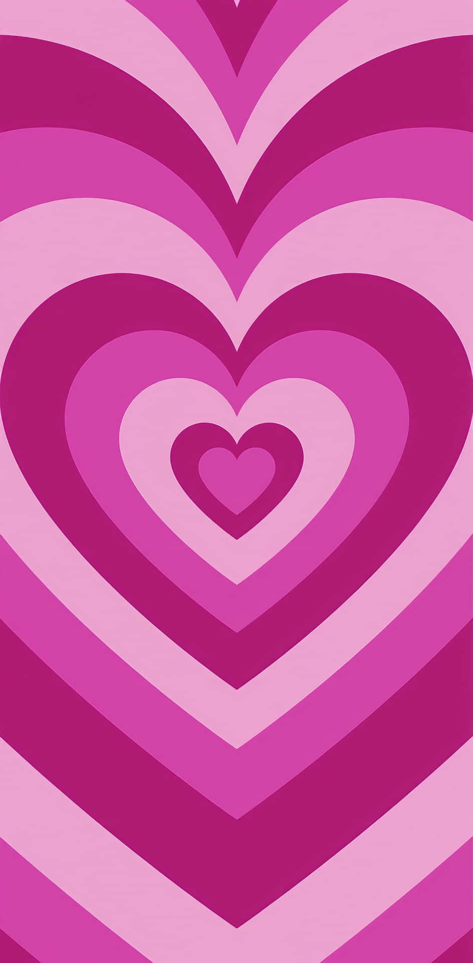 A Pink And White Heart Shaped Pattern Background