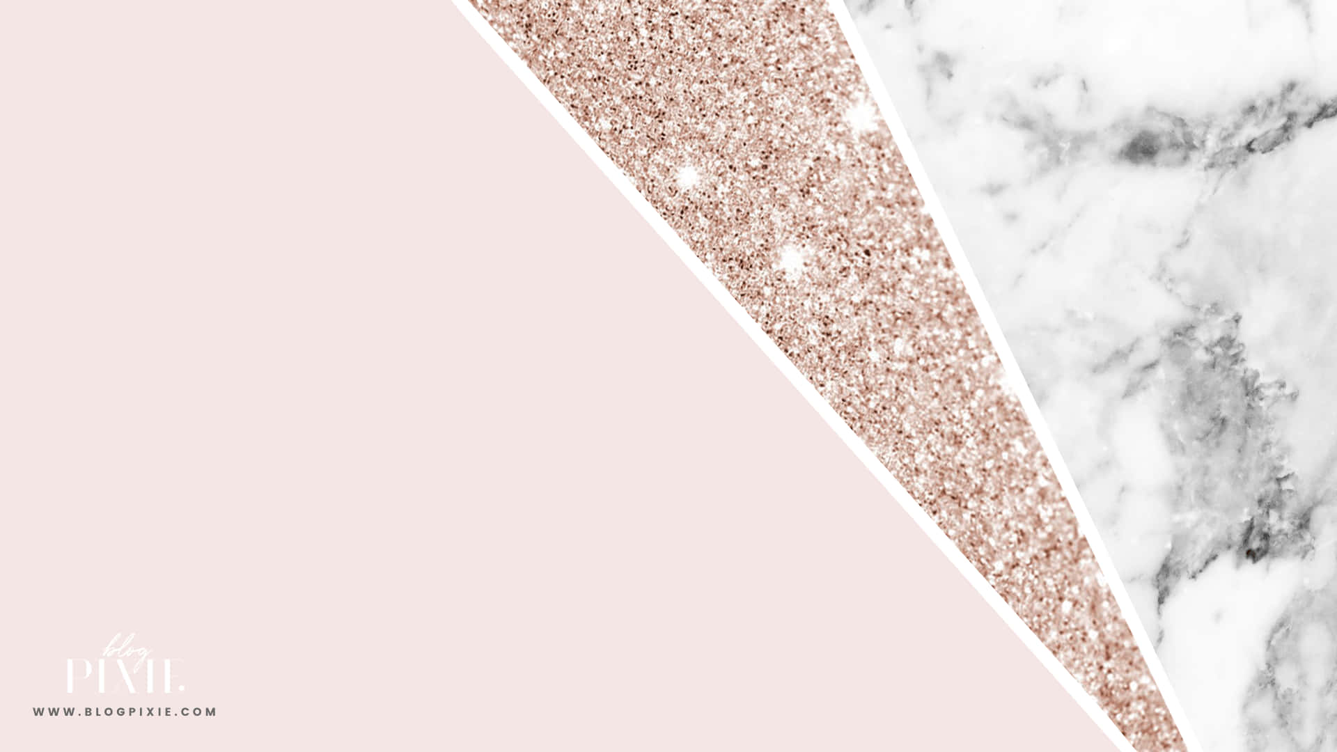 A Pink And White Marble Background With Glitter Background