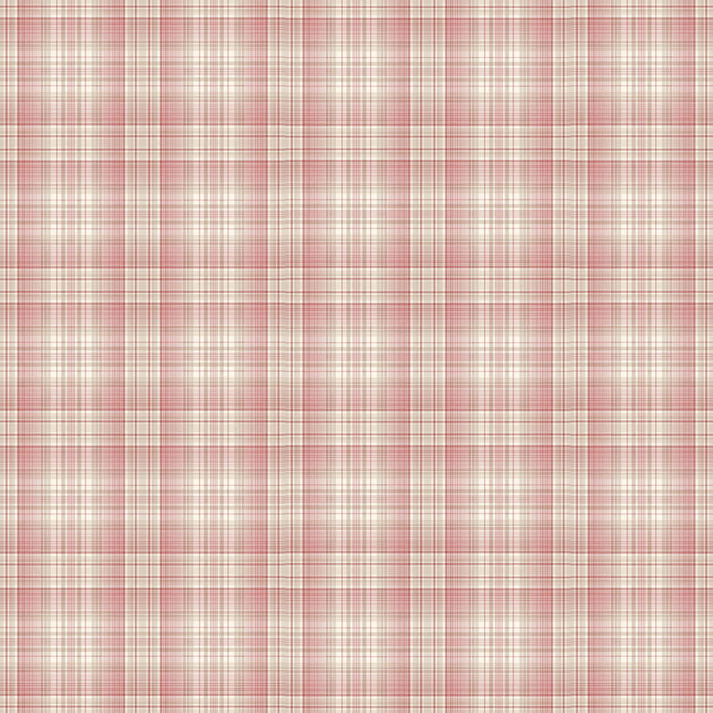 A Pink And White Plaid Fabric Background