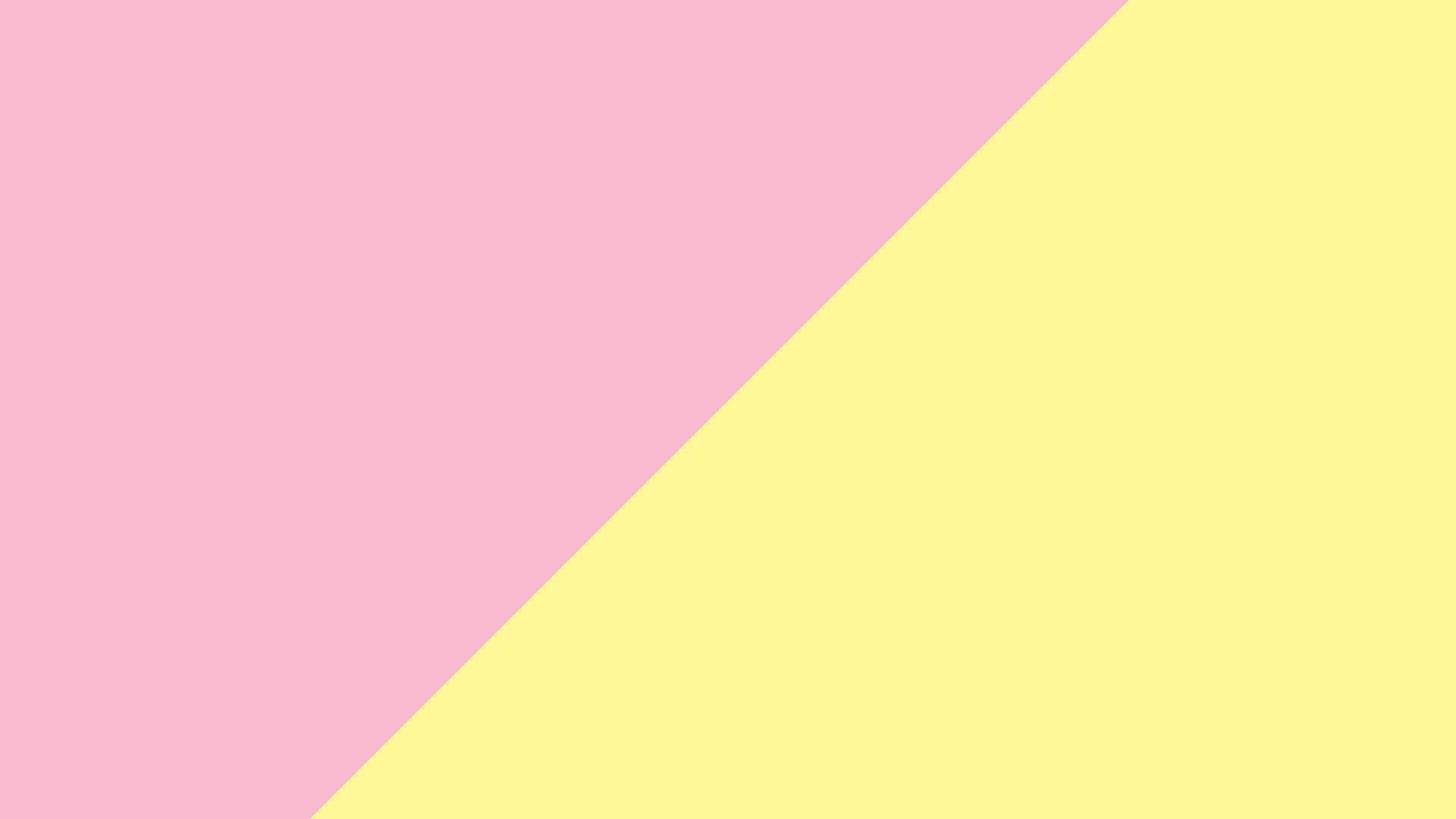 A Pink And Yellow Triangle With A Yellow Background Background