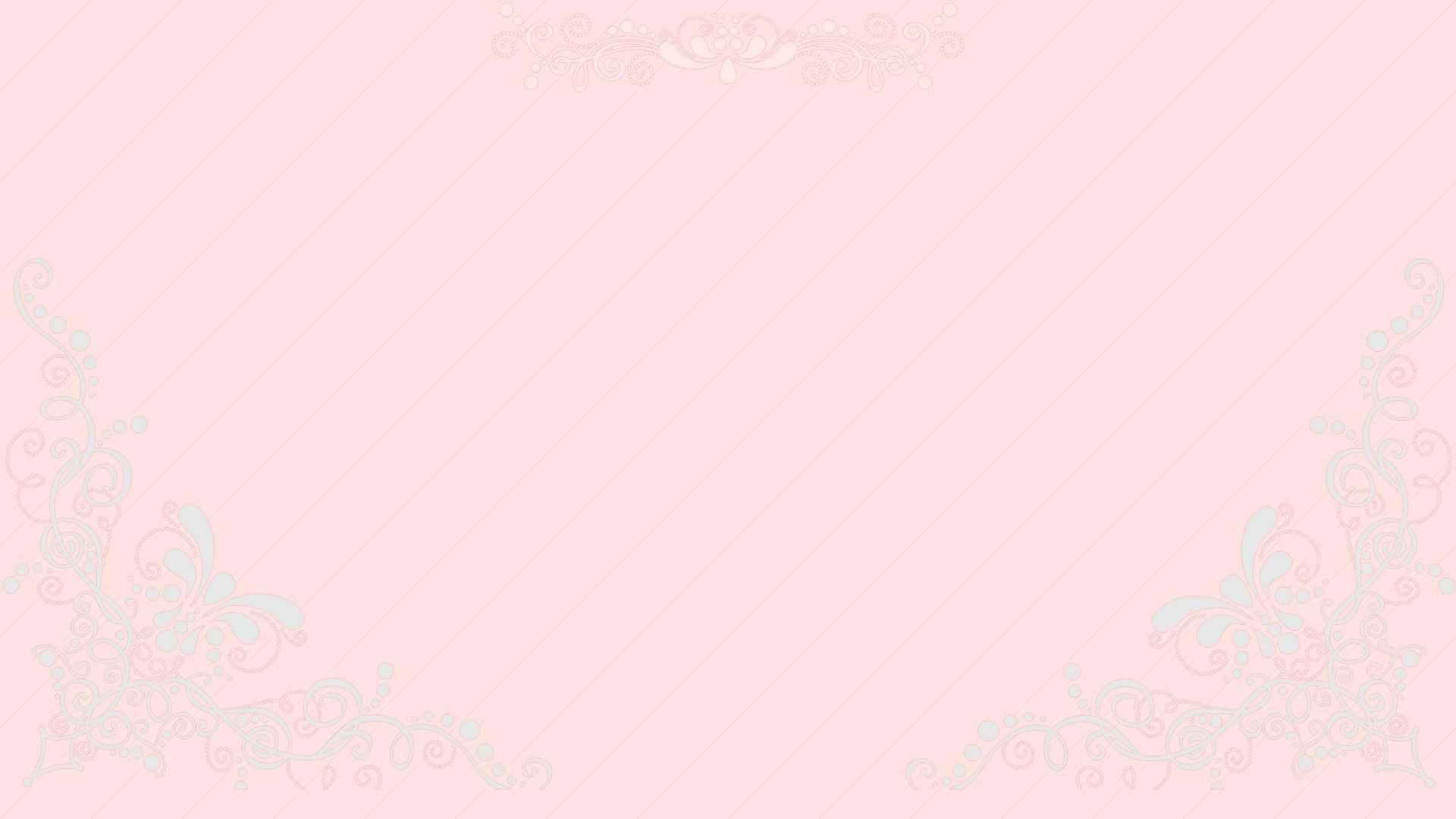 A Pink Background With A Floral Pattern Background