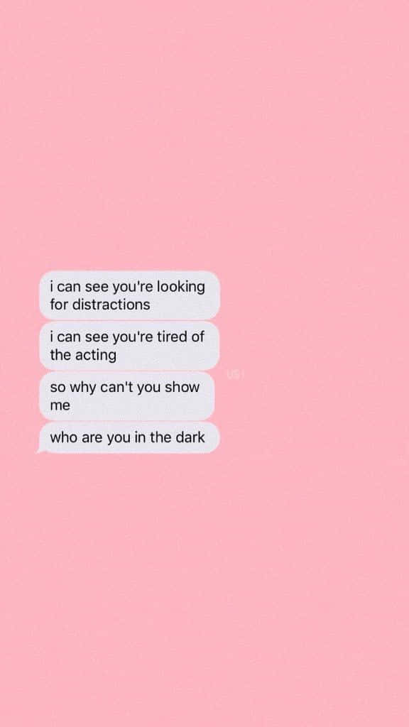 A Pink Background With Text On It Background