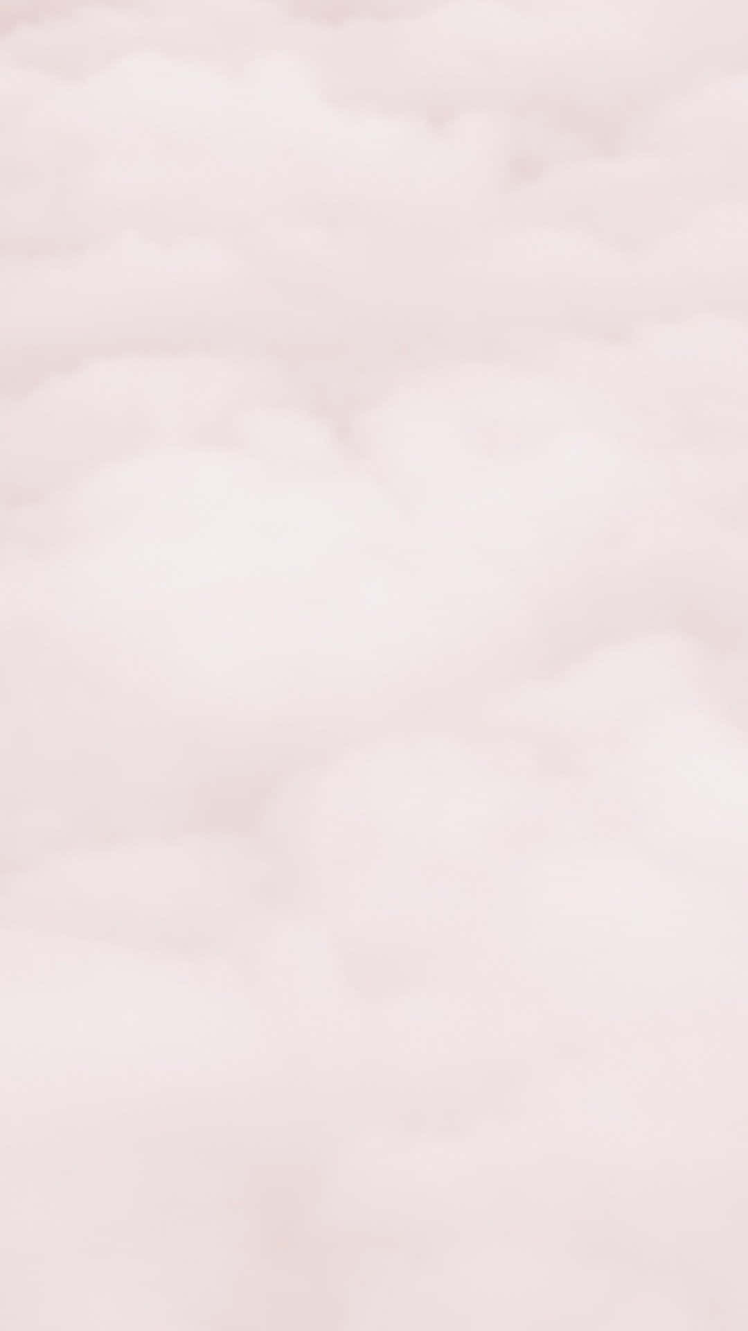 A Pink Cloud With A Plane Flying Over It Background