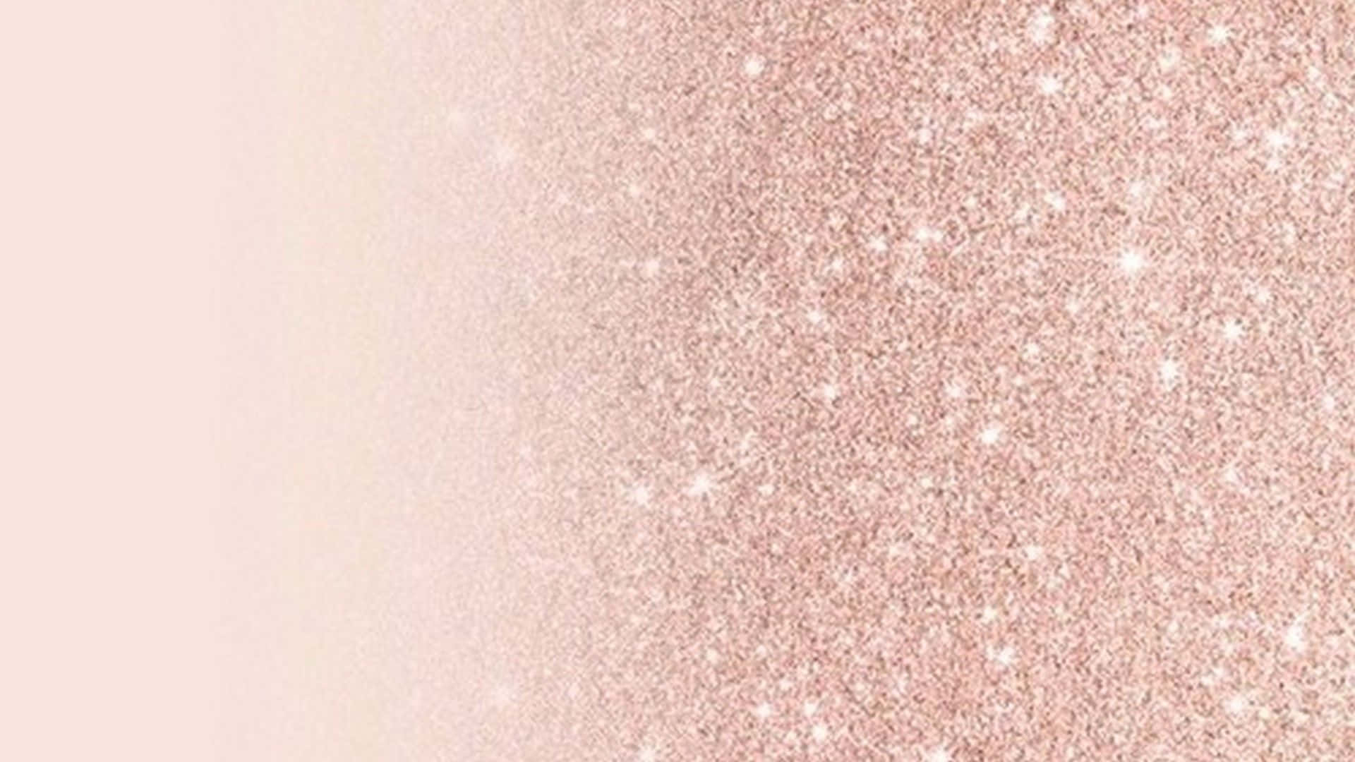 A Pink Glittery Background With Stars On It Background