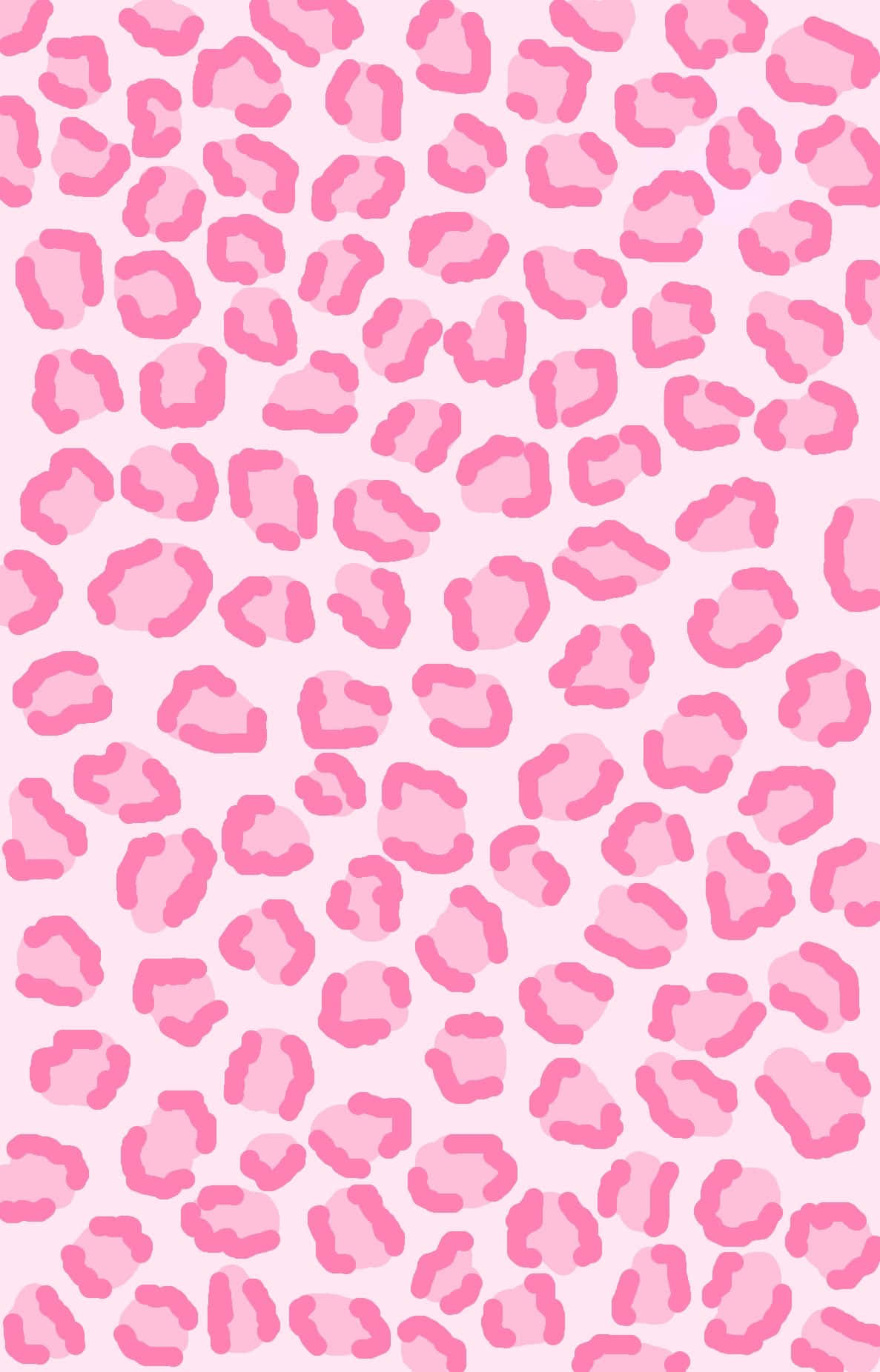 A Pink Leopard Print Pattern Background