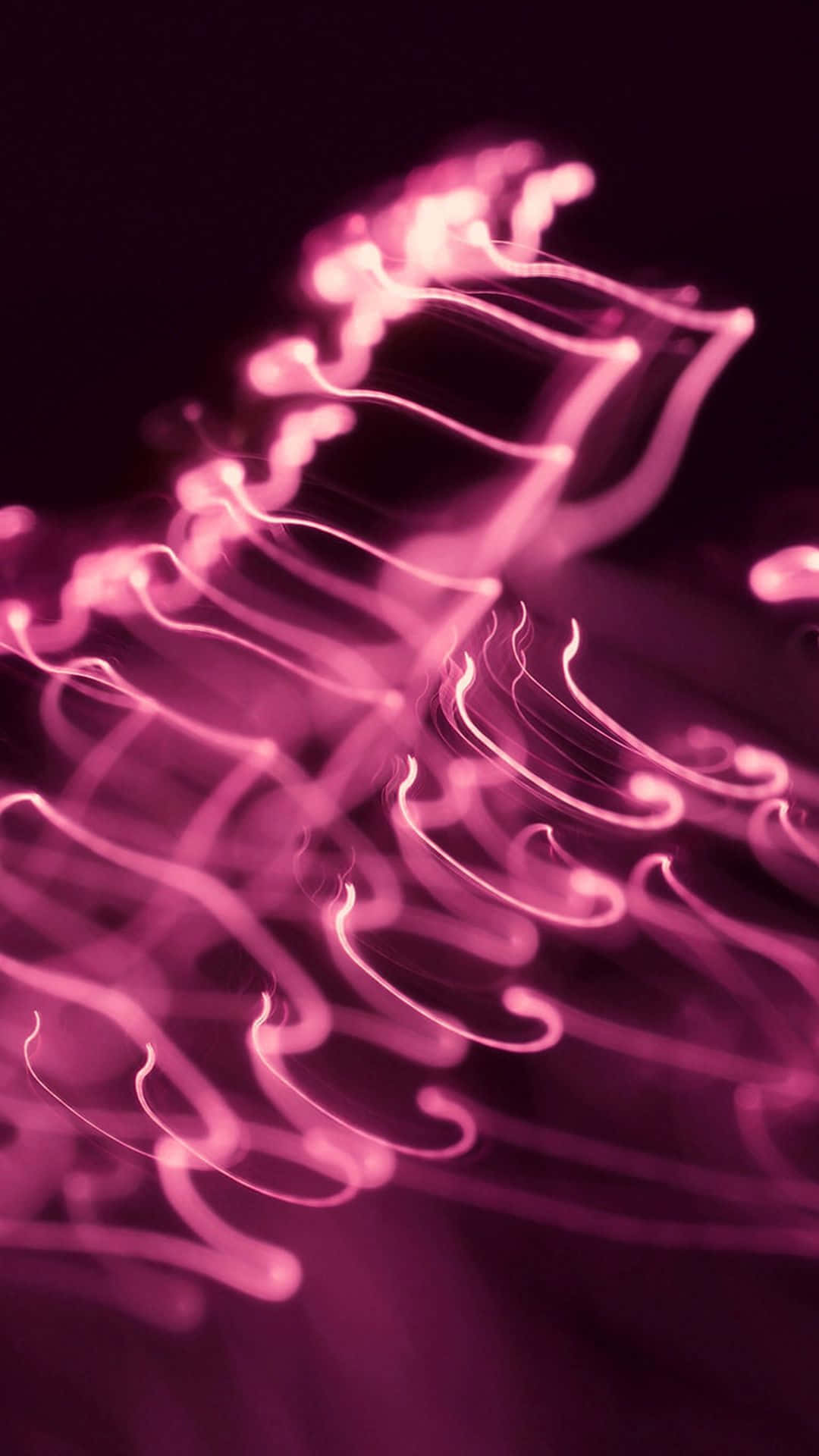 A Pink Light Background