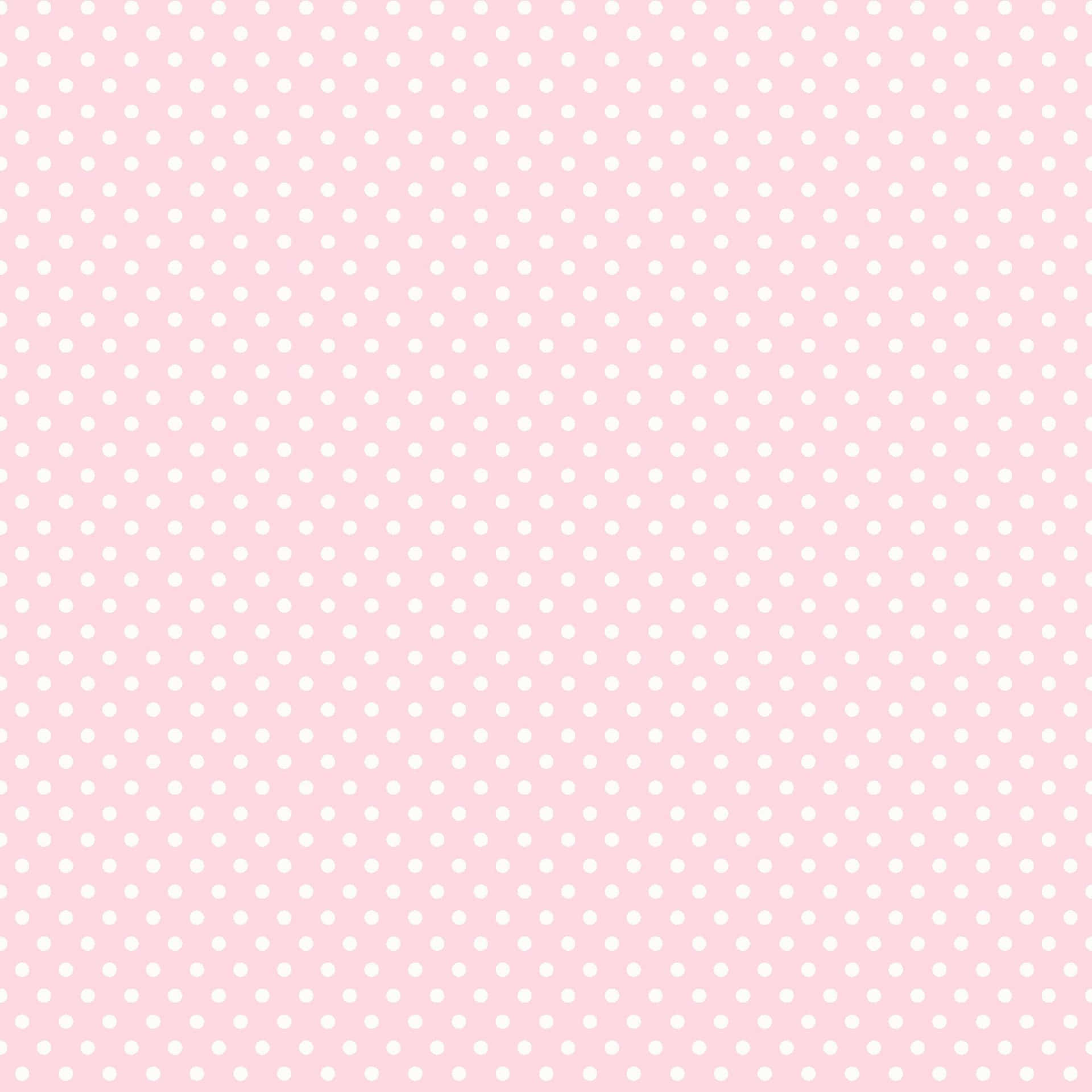 A Pink Polka Dot Background Background