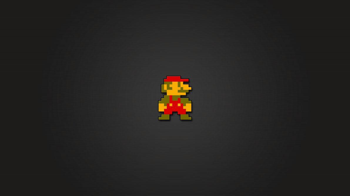 A Pixelated Image Of A Pixelated Man