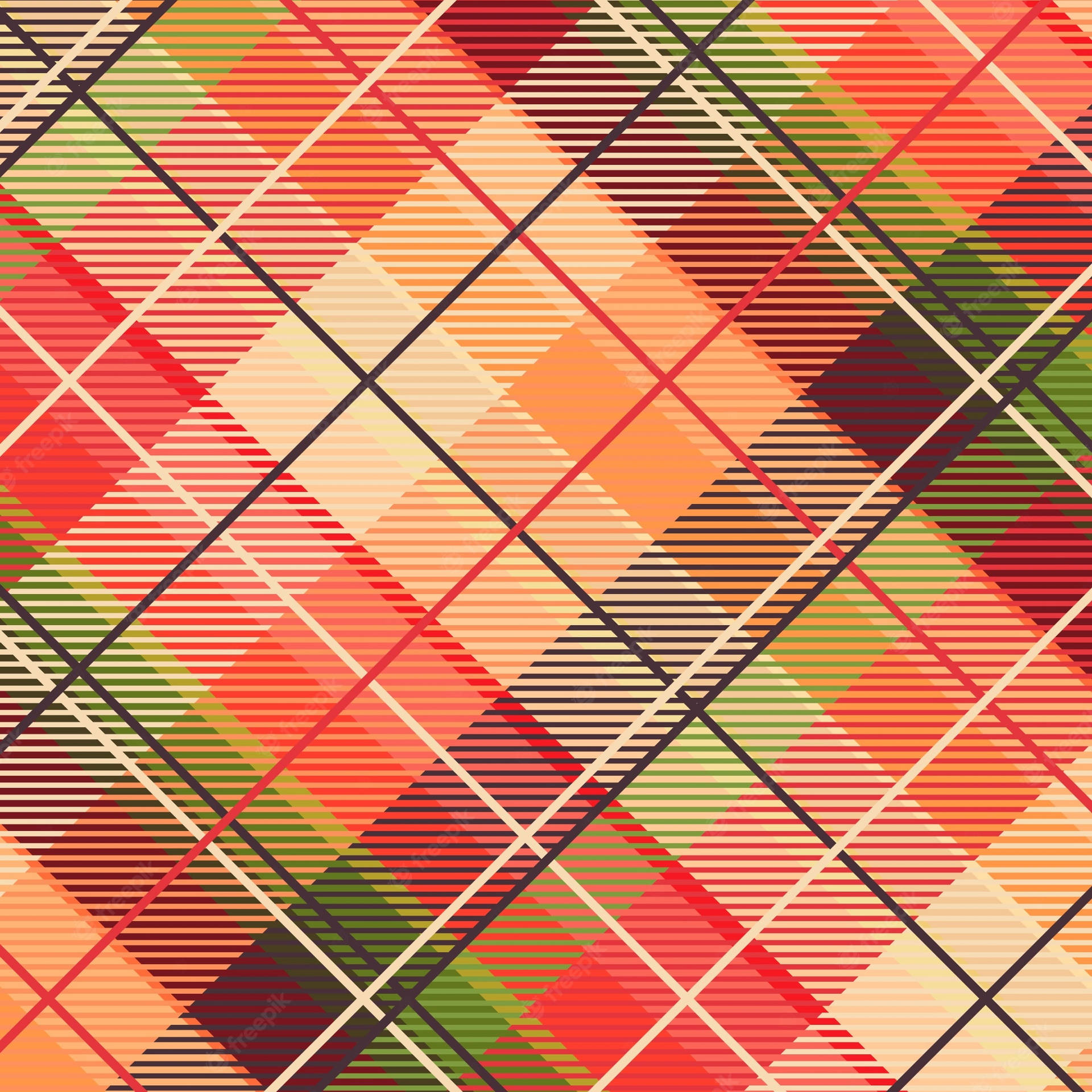 A Plaid Team Meeting Background