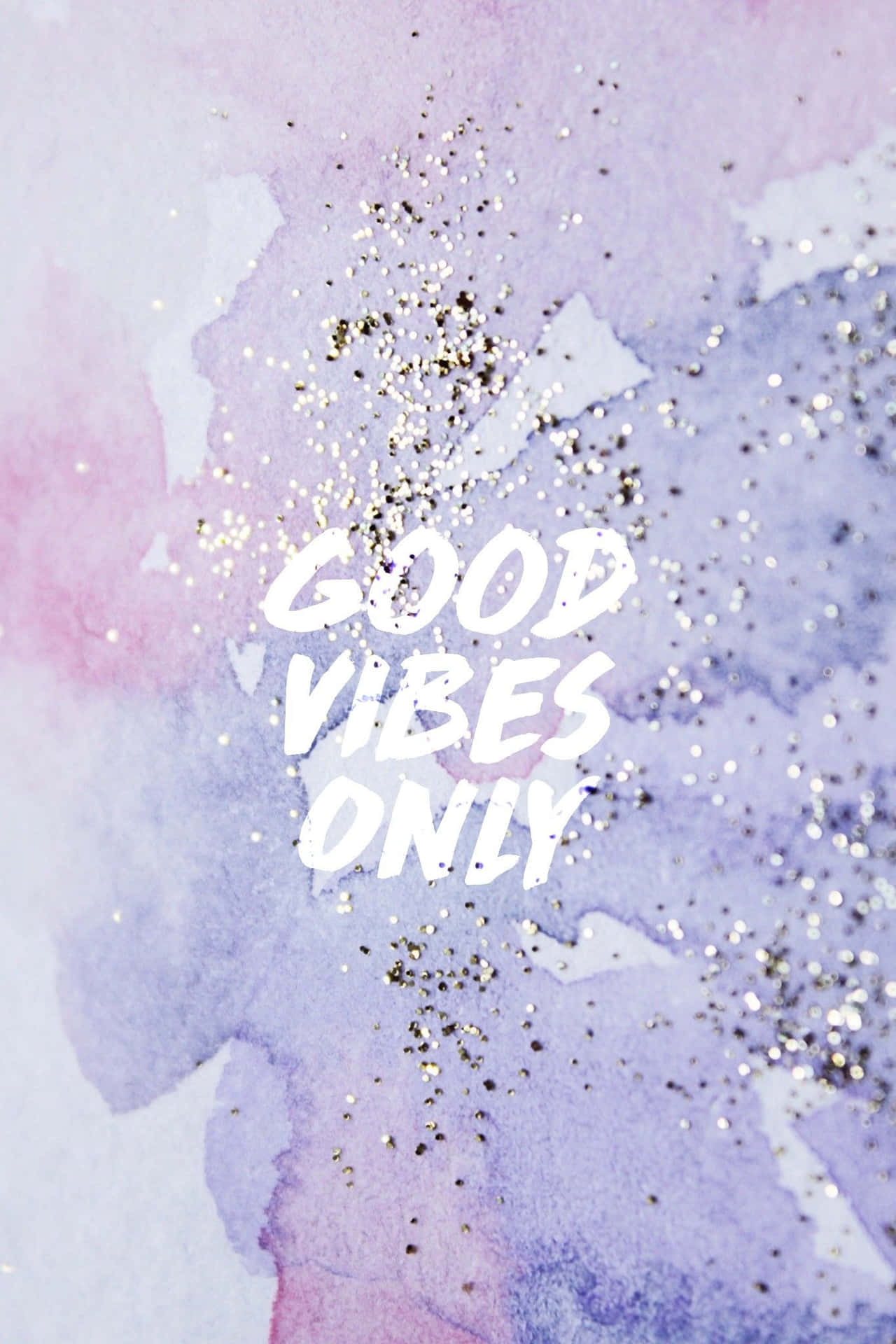 A Playful, Delicate, Light Purple Background With A Sweet, Cute Touch