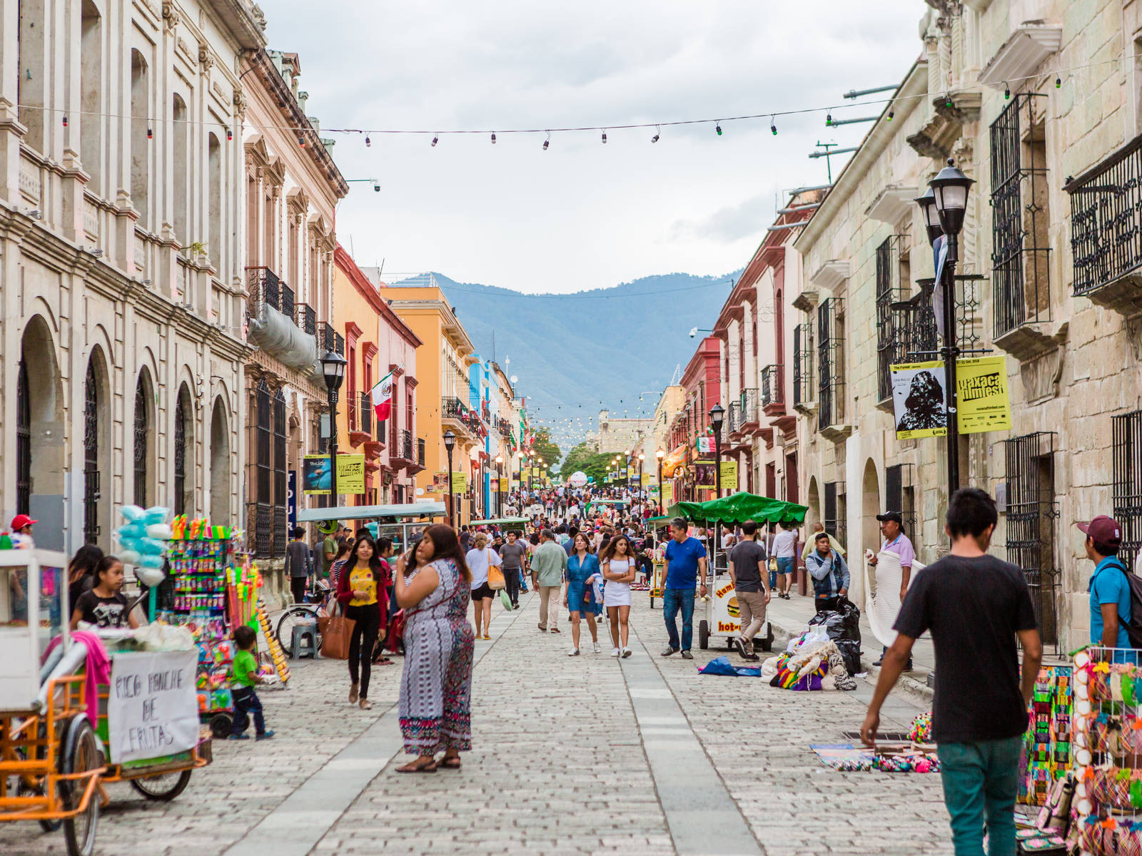 A Plaza In Oaxaca