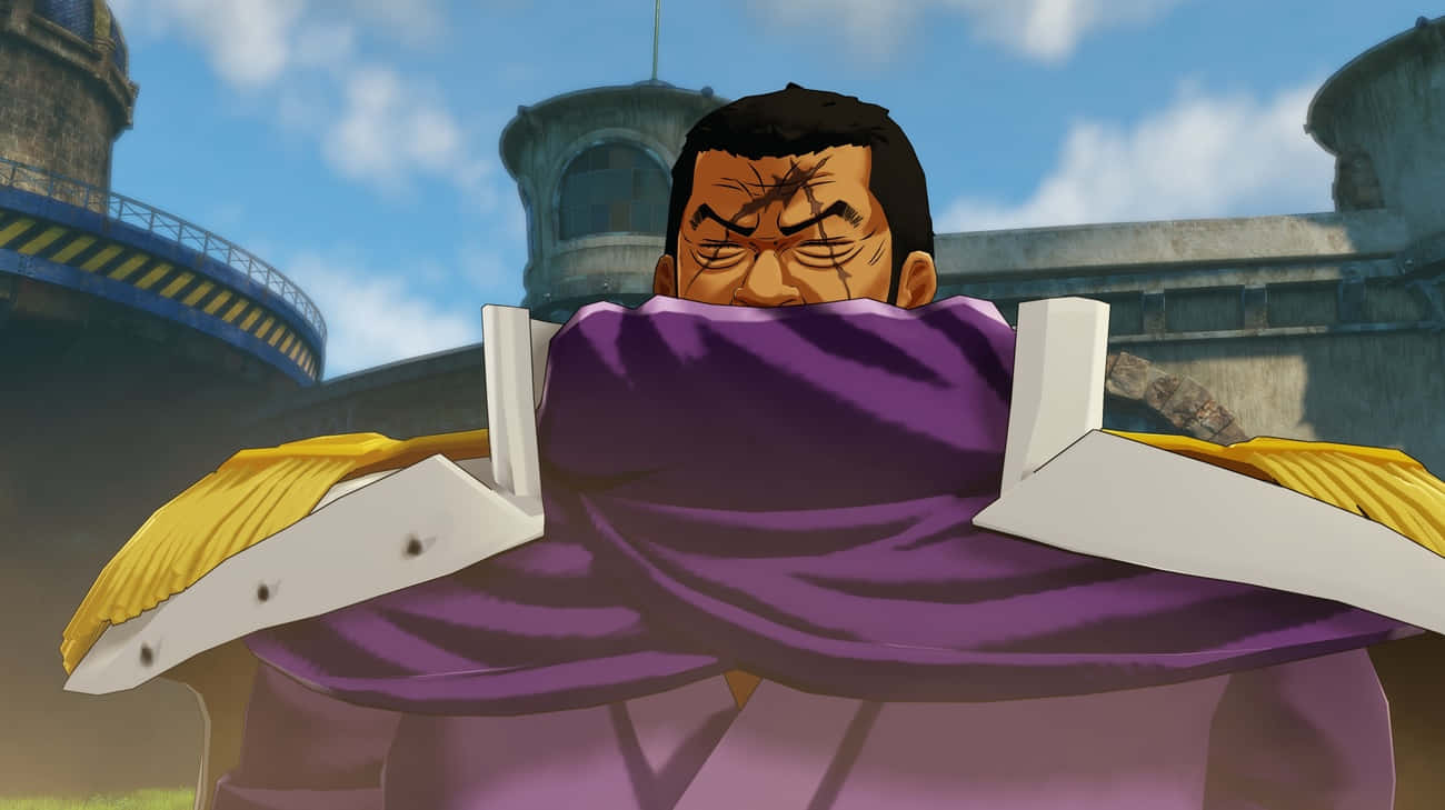 “a Portrait Of Admiral Fujitora” Background