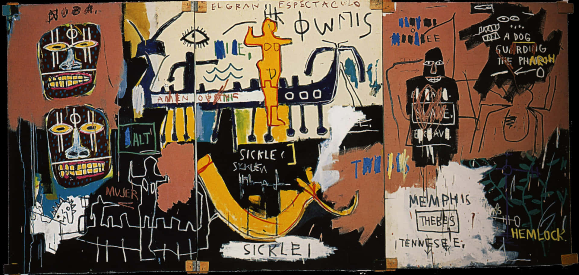 A Portrait Of Artist Jean-michel Basquiat