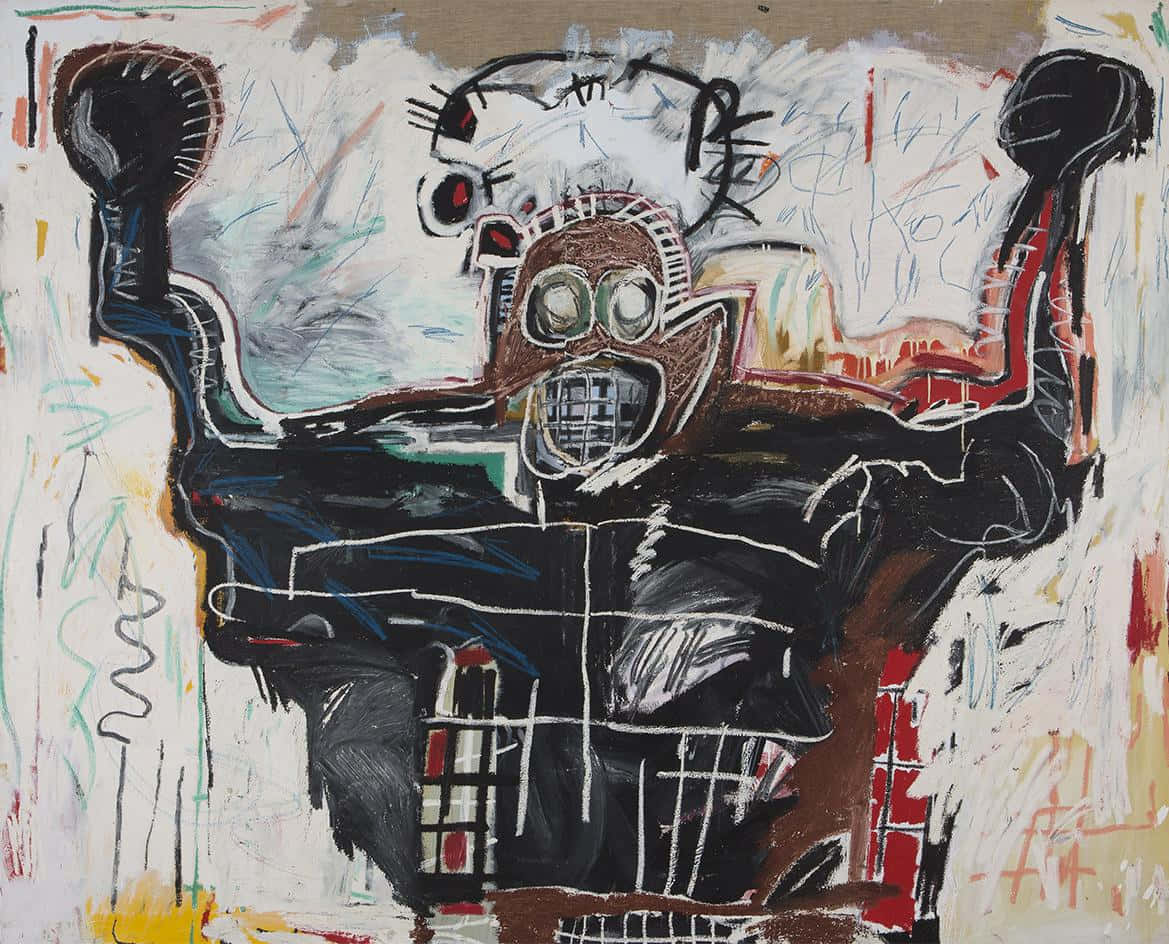 A Portrait Of Jean-michel Basquiat Background