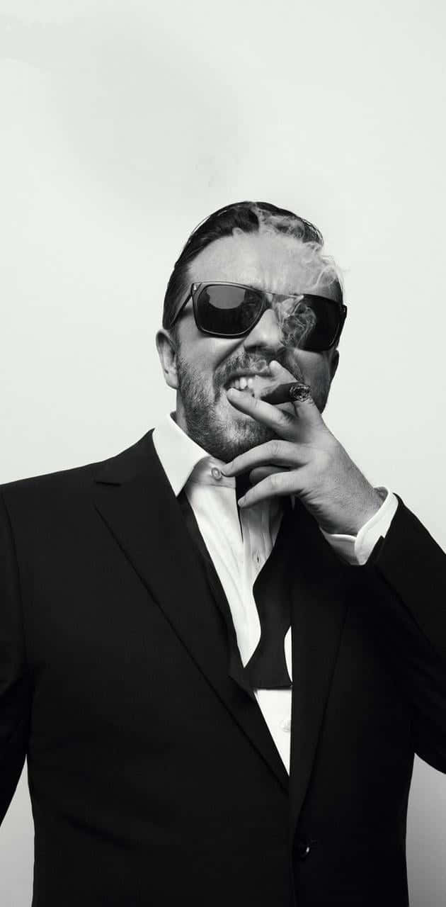 A Portrait Of Ricky Gervais