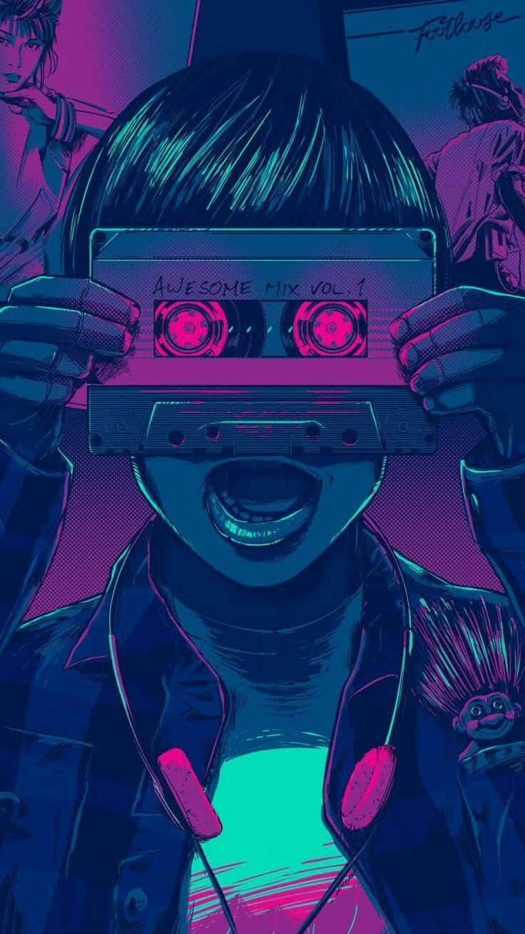 A Poster For The Anime 'shinobi' Background