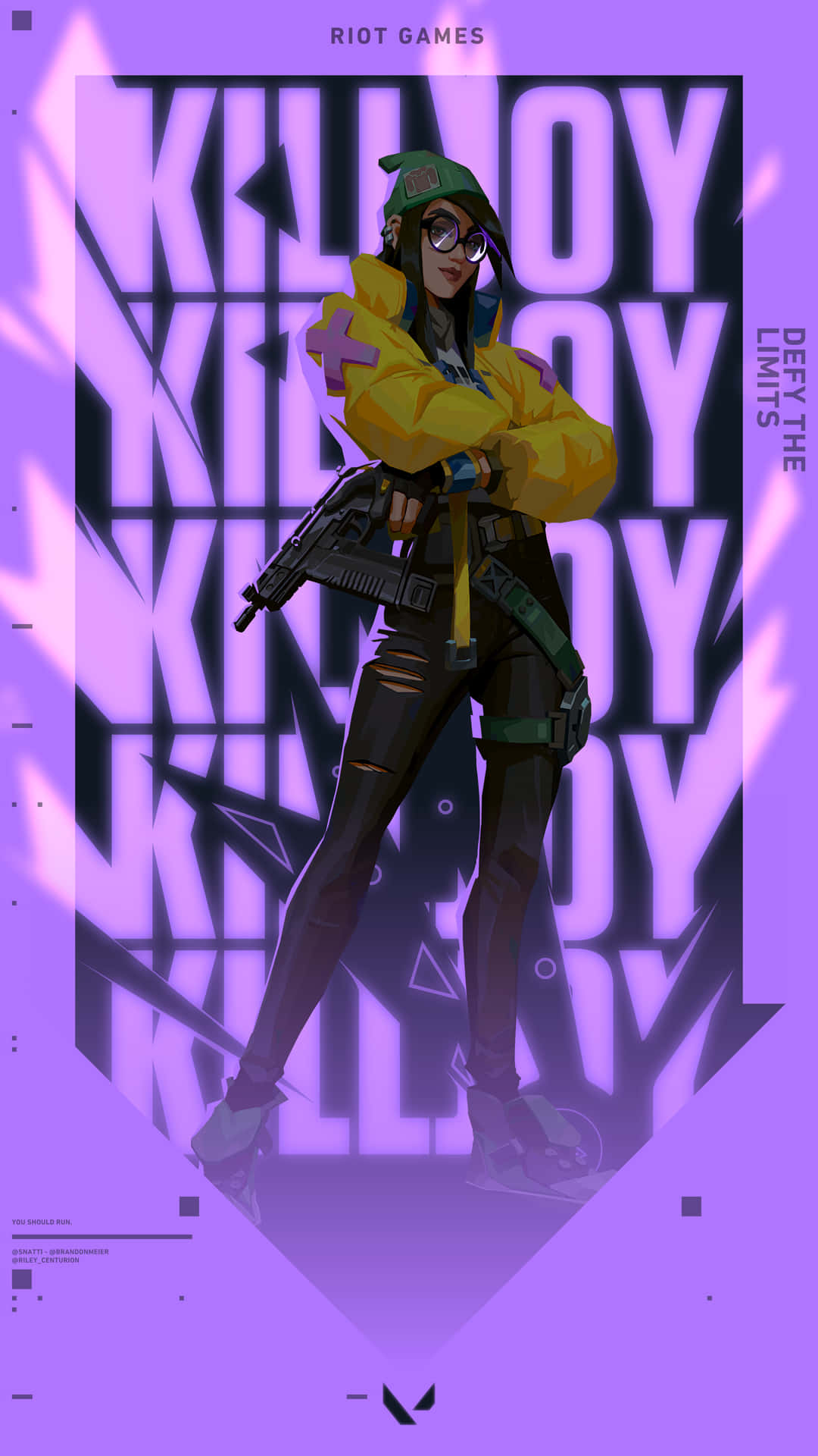 A Poster For The Game Killjoy Background