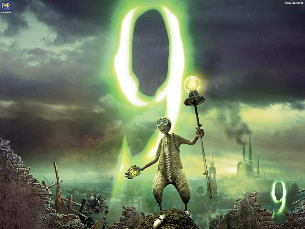 A Poster For The Movie 9 Background