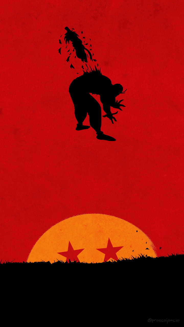 A Poster With A Man Jumping In The Air Background