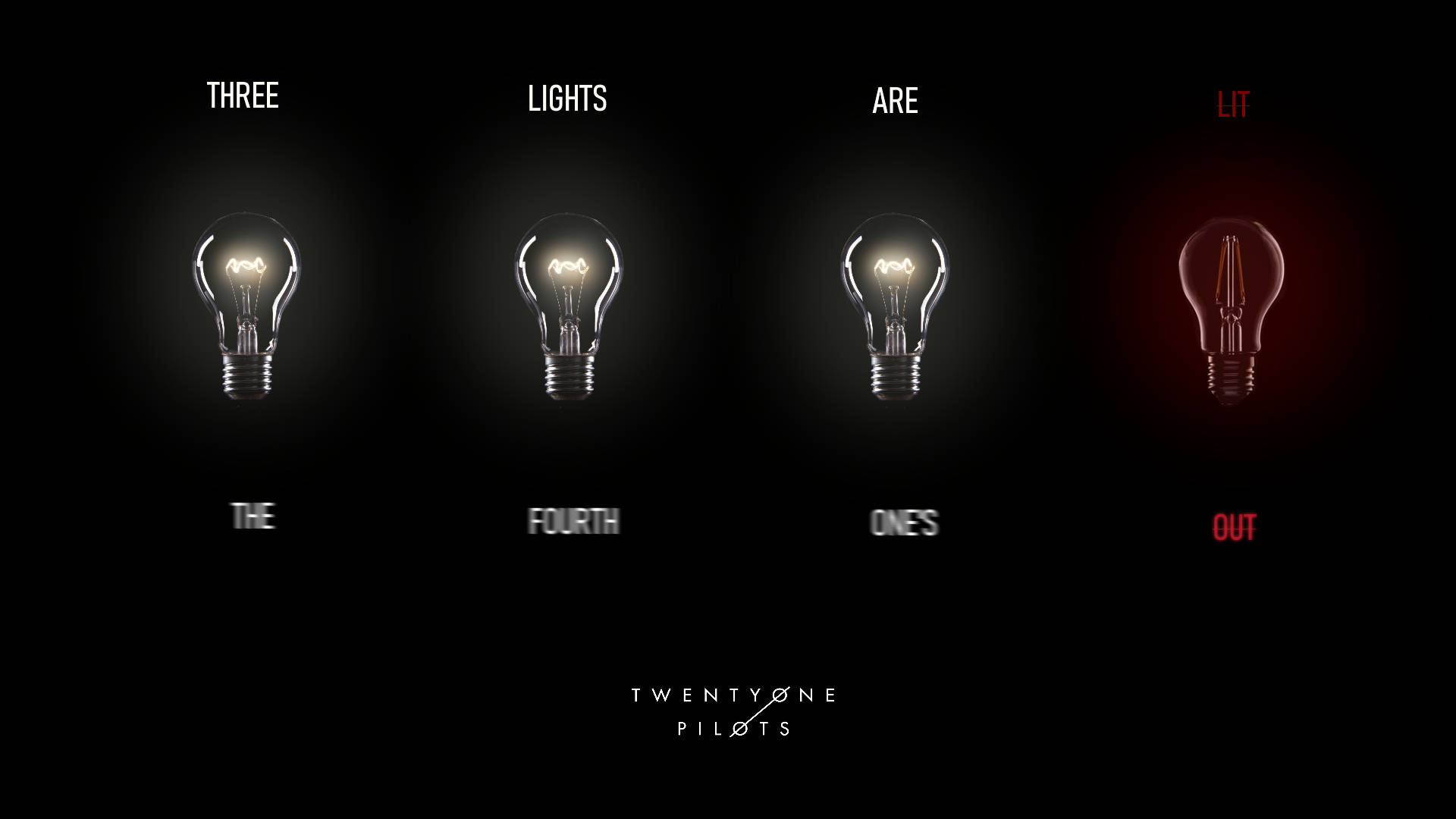 A Poster With Different Light Bulbs And The Words Background