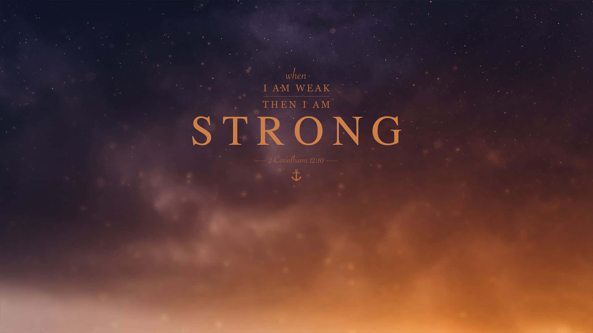 A Poster With The Words Strong